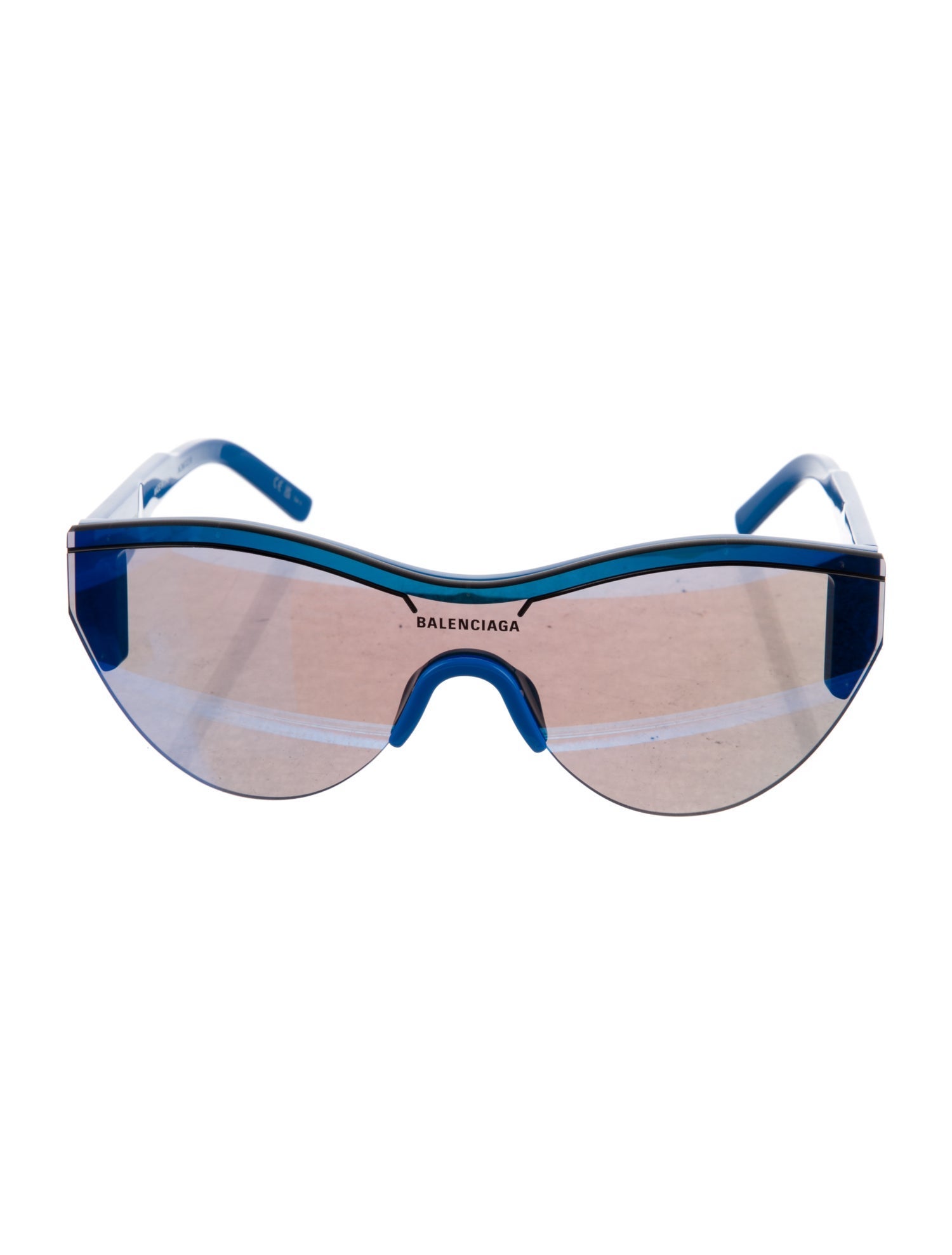 Balenciaga Shield Gradient Sunglasses