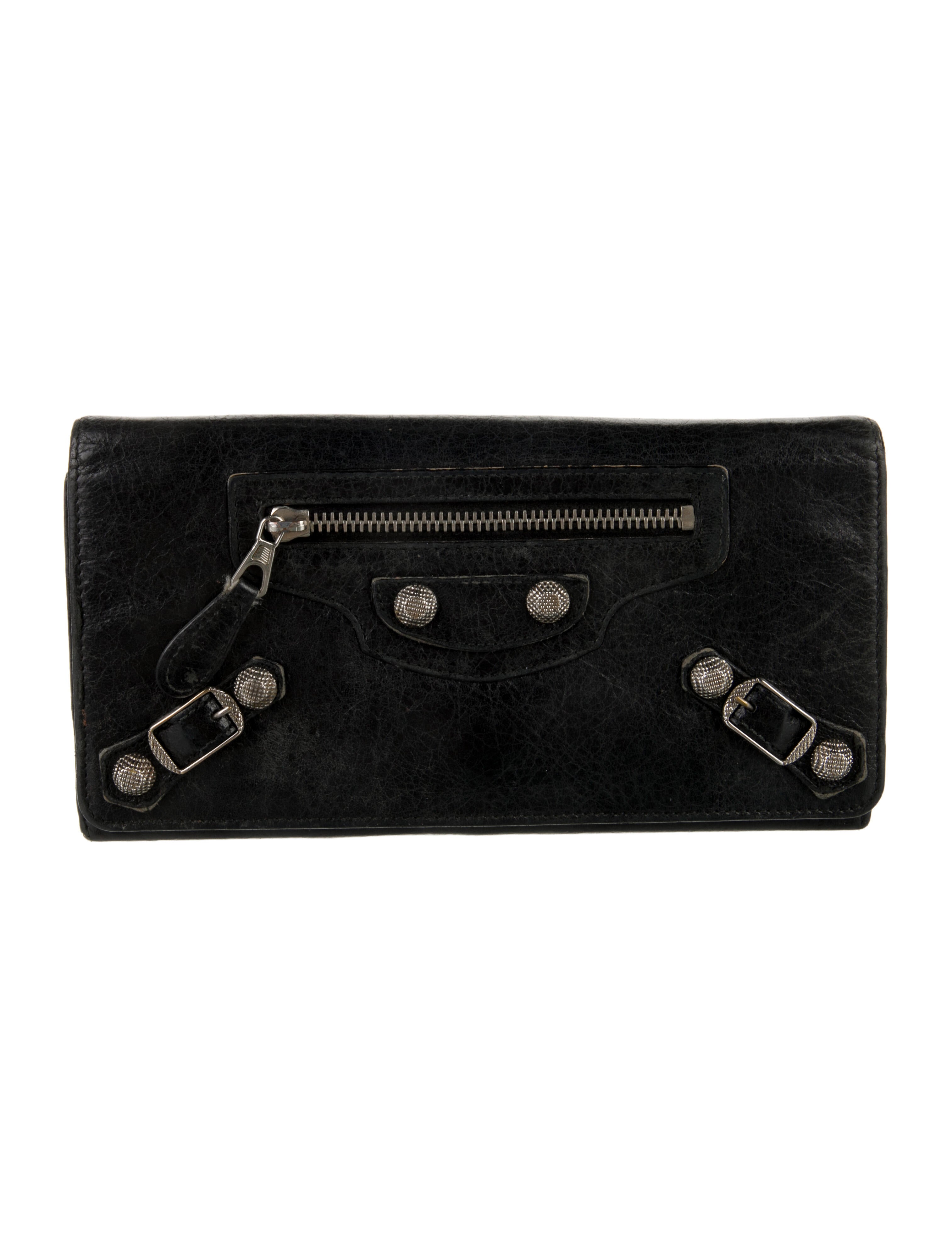 Prada Crocodile Compact Wallet - Black Wallets, Accessories