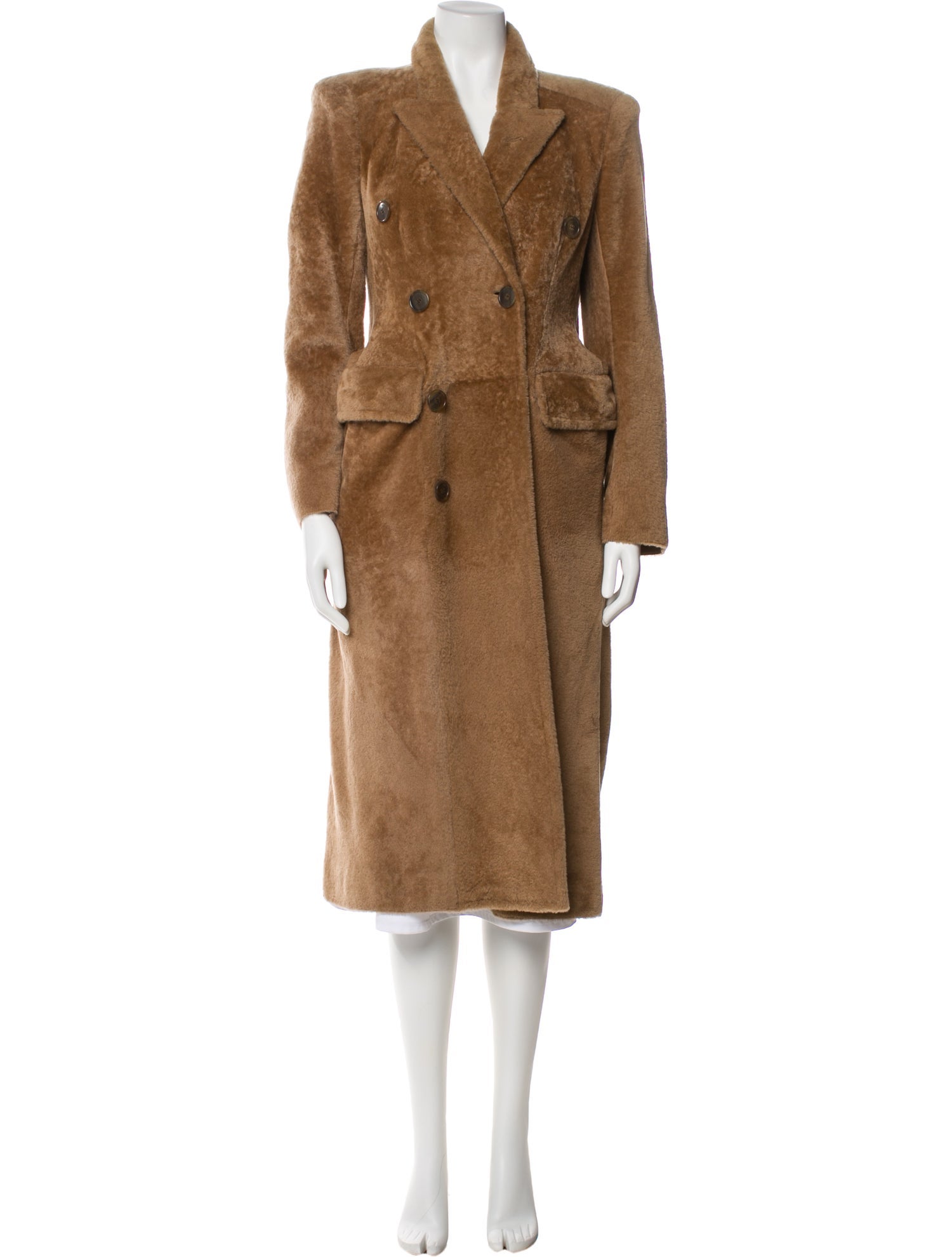 Balenciaga 2018 Lamb Leather Faux Fur Coat