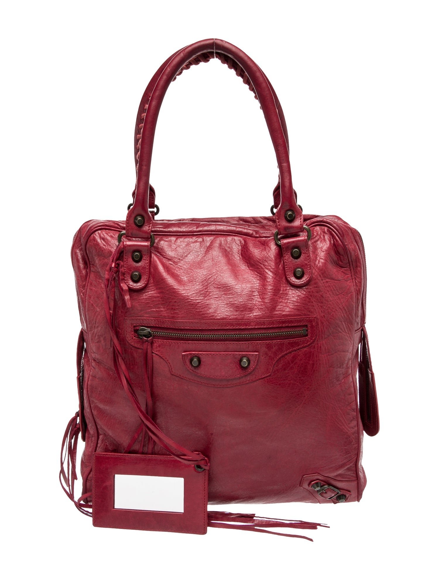 Balenciaga Leather Motocross Classic City