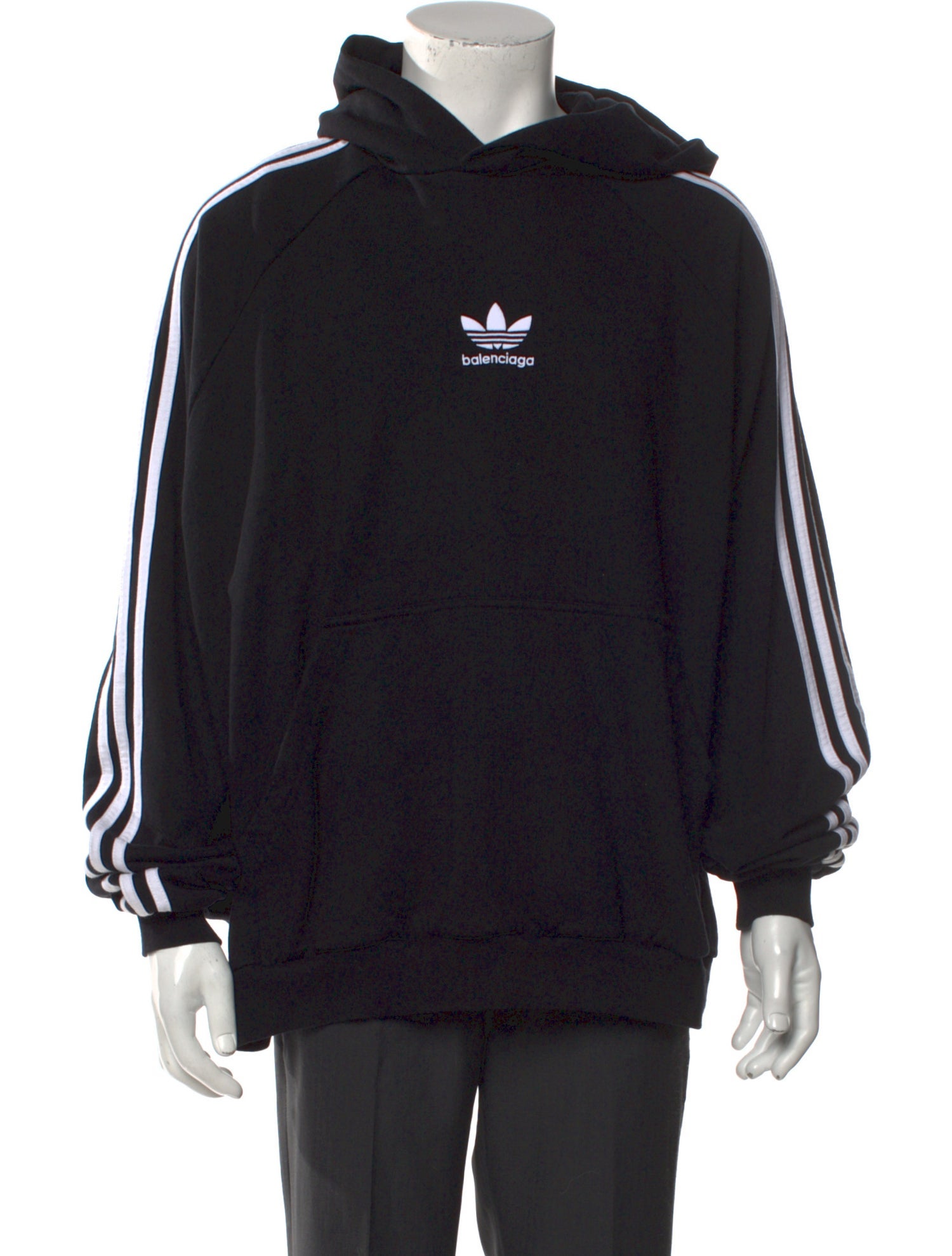 Balenciaga 2022 Striped Hoodie w/ Tags