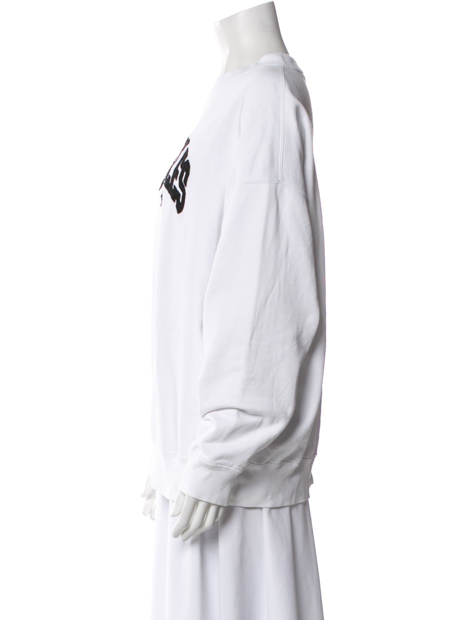 Balenciaga Graphic Print Crew Neck Sweatshirt