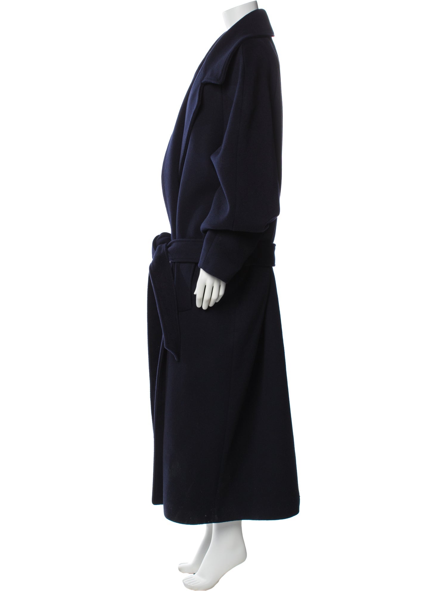 Balenciaga 2023 Cashmere Faux Fur Coat