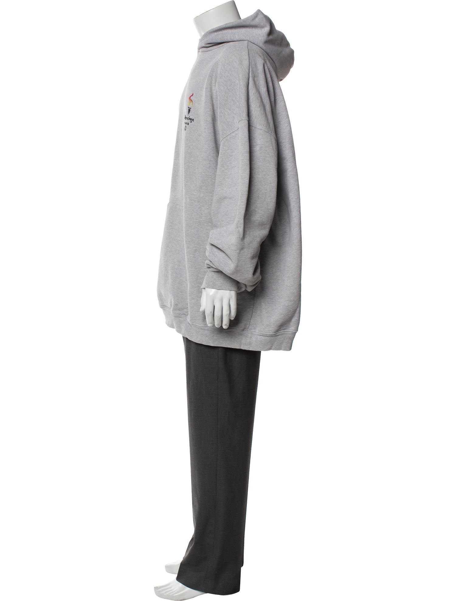 Balenciaga 'Paris Olympics' Graphic Print Hoodie