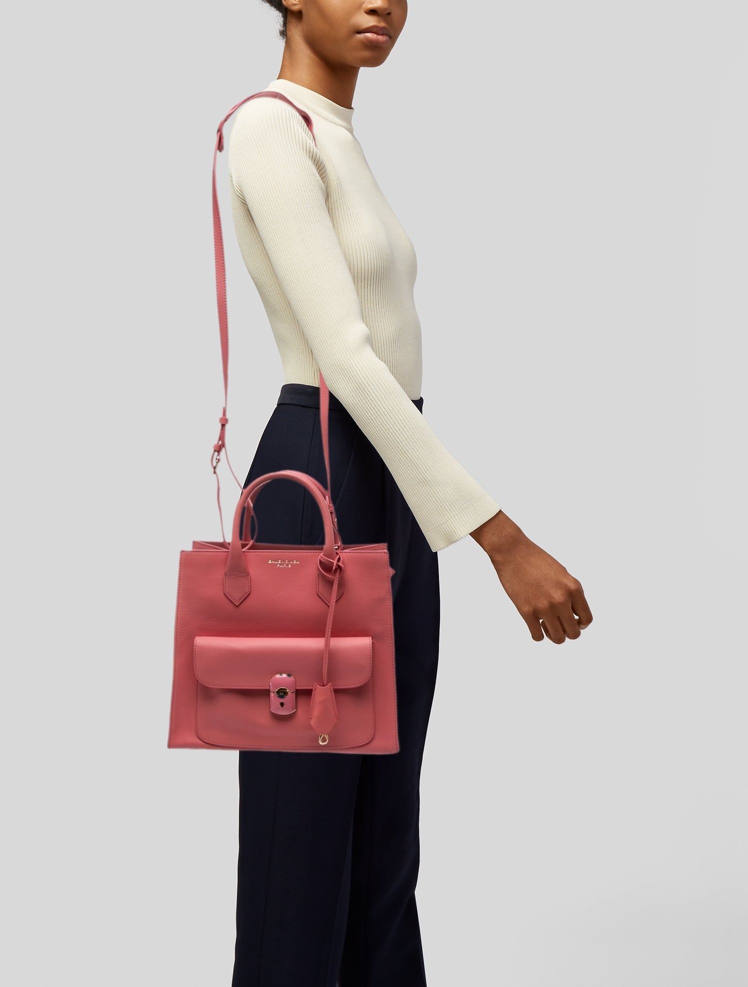 Balenciaga Leather Padlock All Afternoon