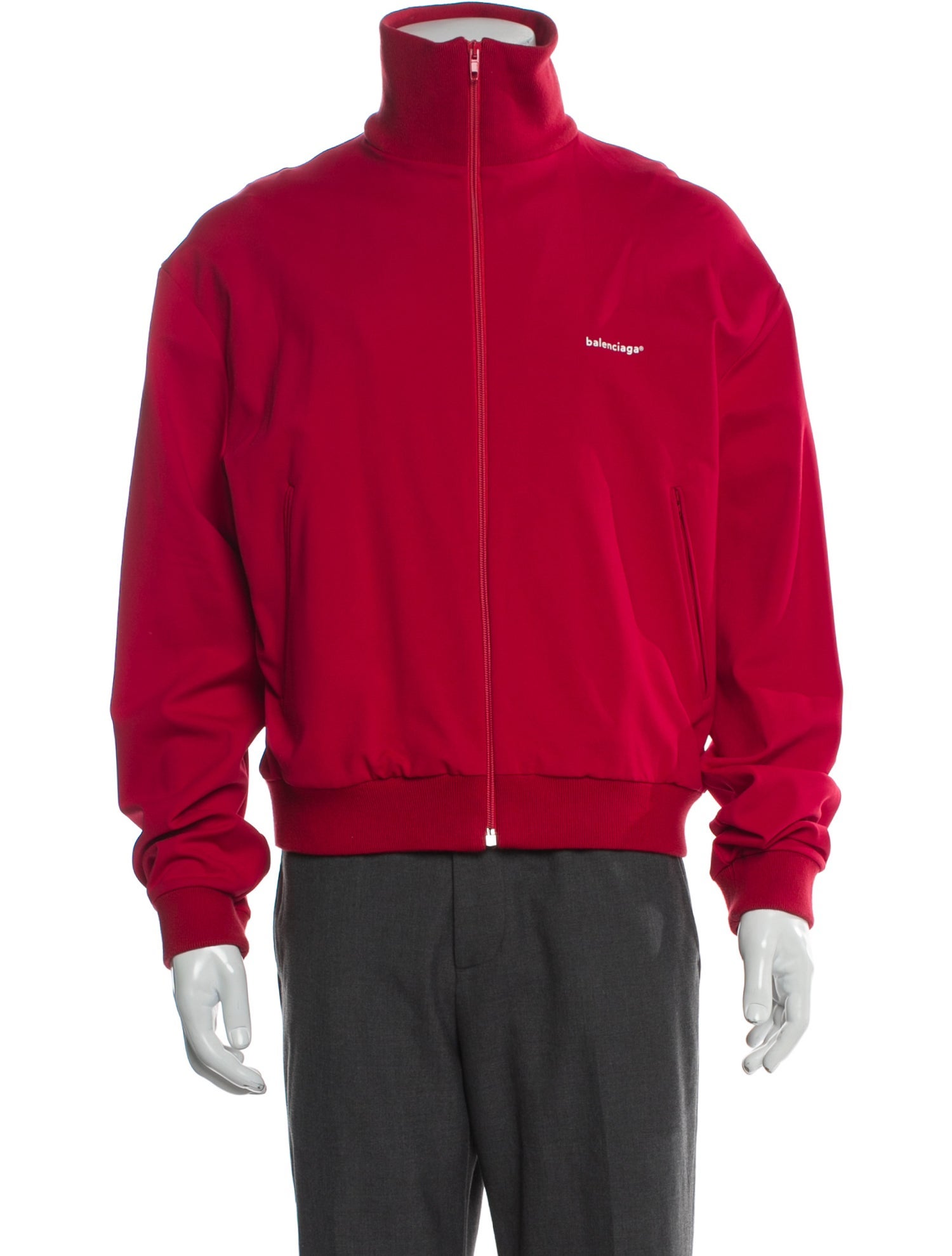 Balenciaga 2018 Copyright Logo Windbreaker