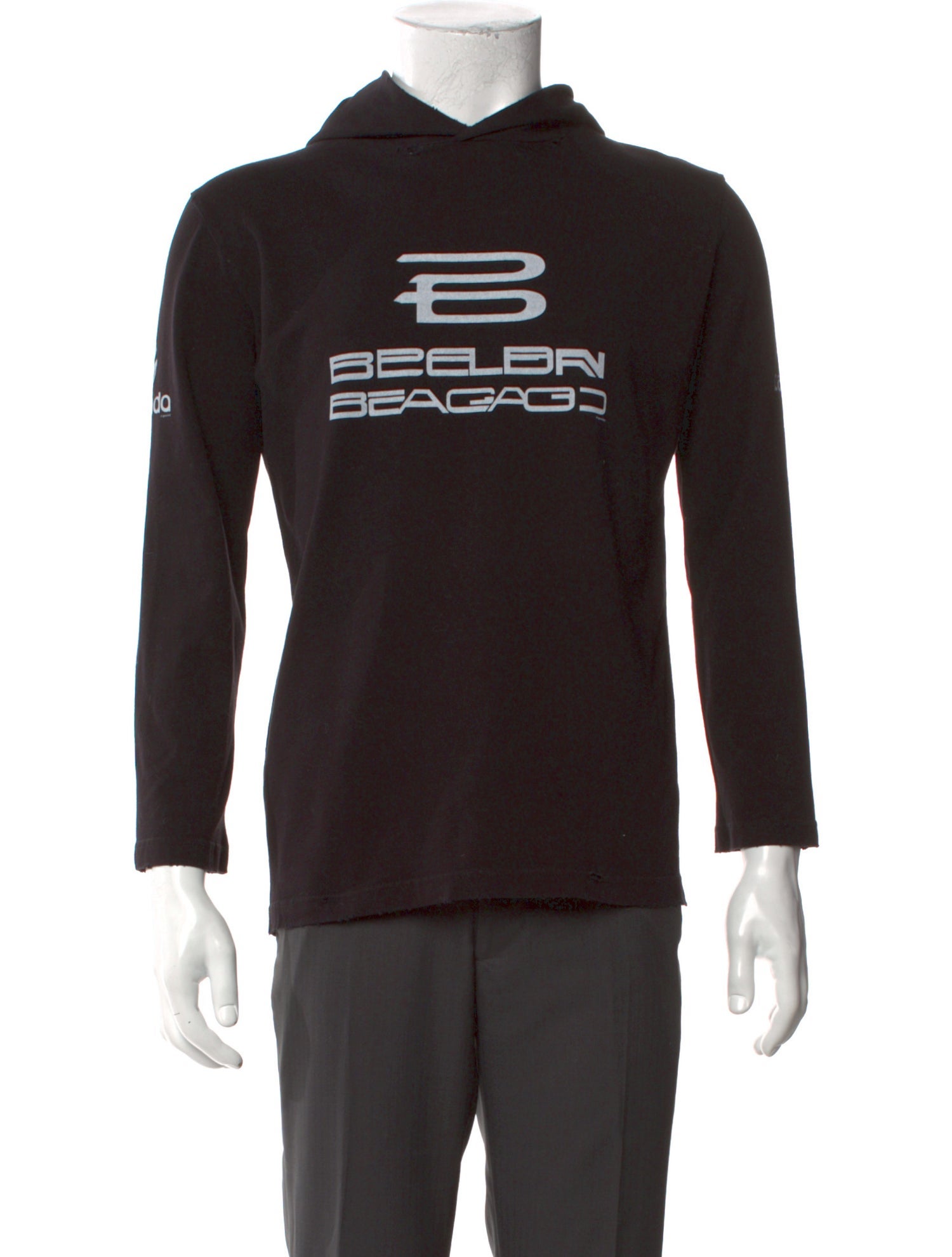 Balenciaga 2023 Graphic Print Hoodie