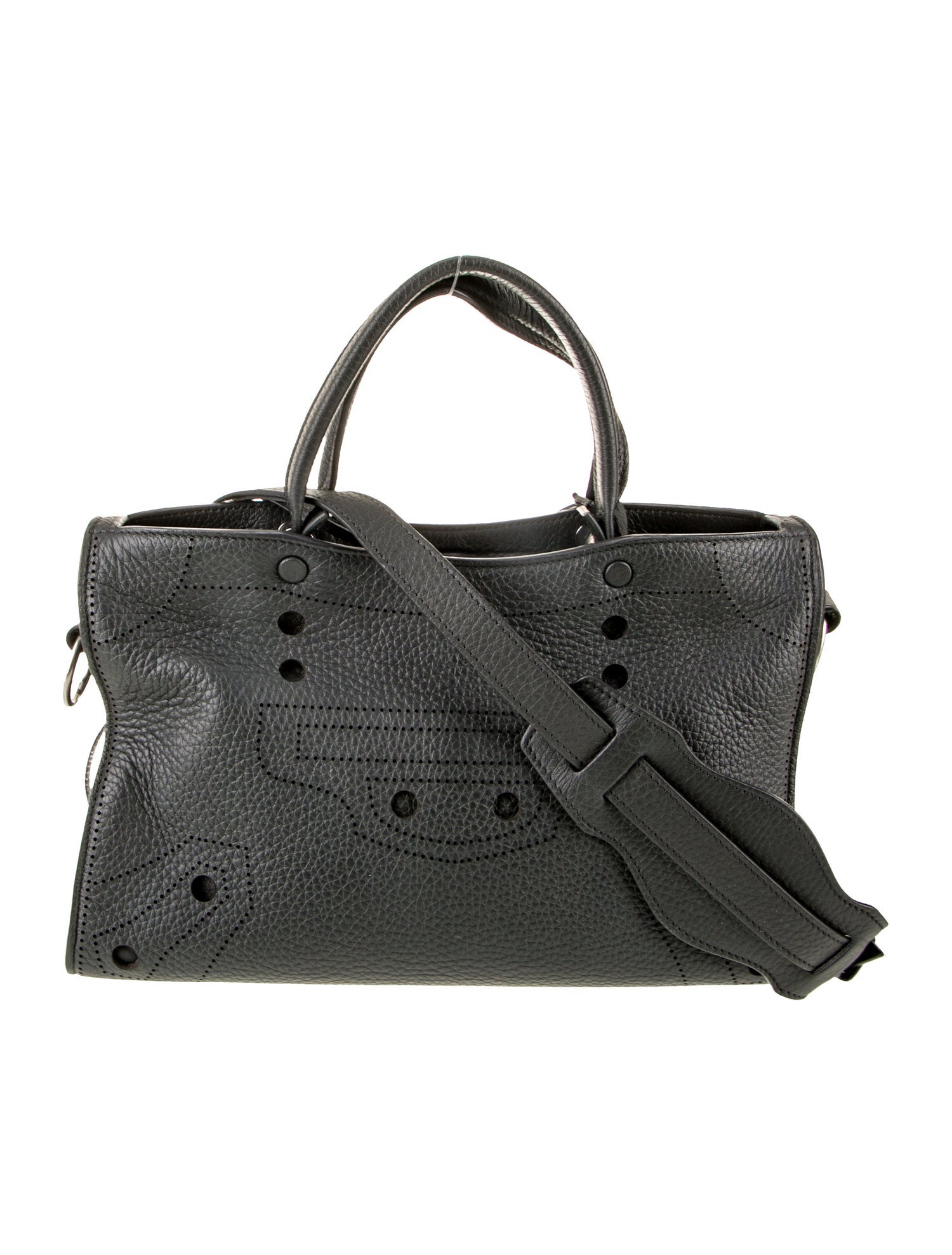 Balenciaga Leather Top Handle Bag