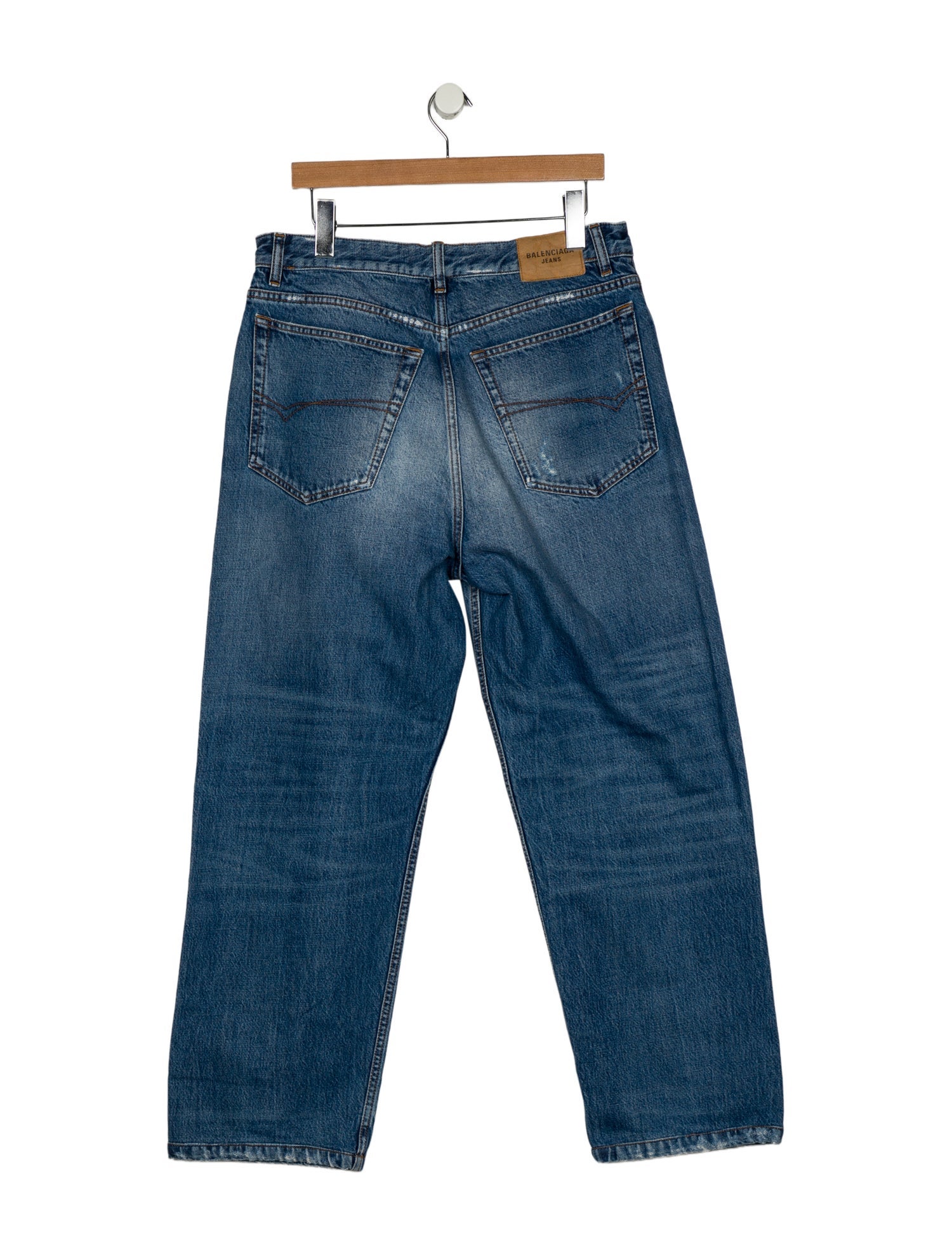 Balenciaga 2023 Straight-Leg Jeans