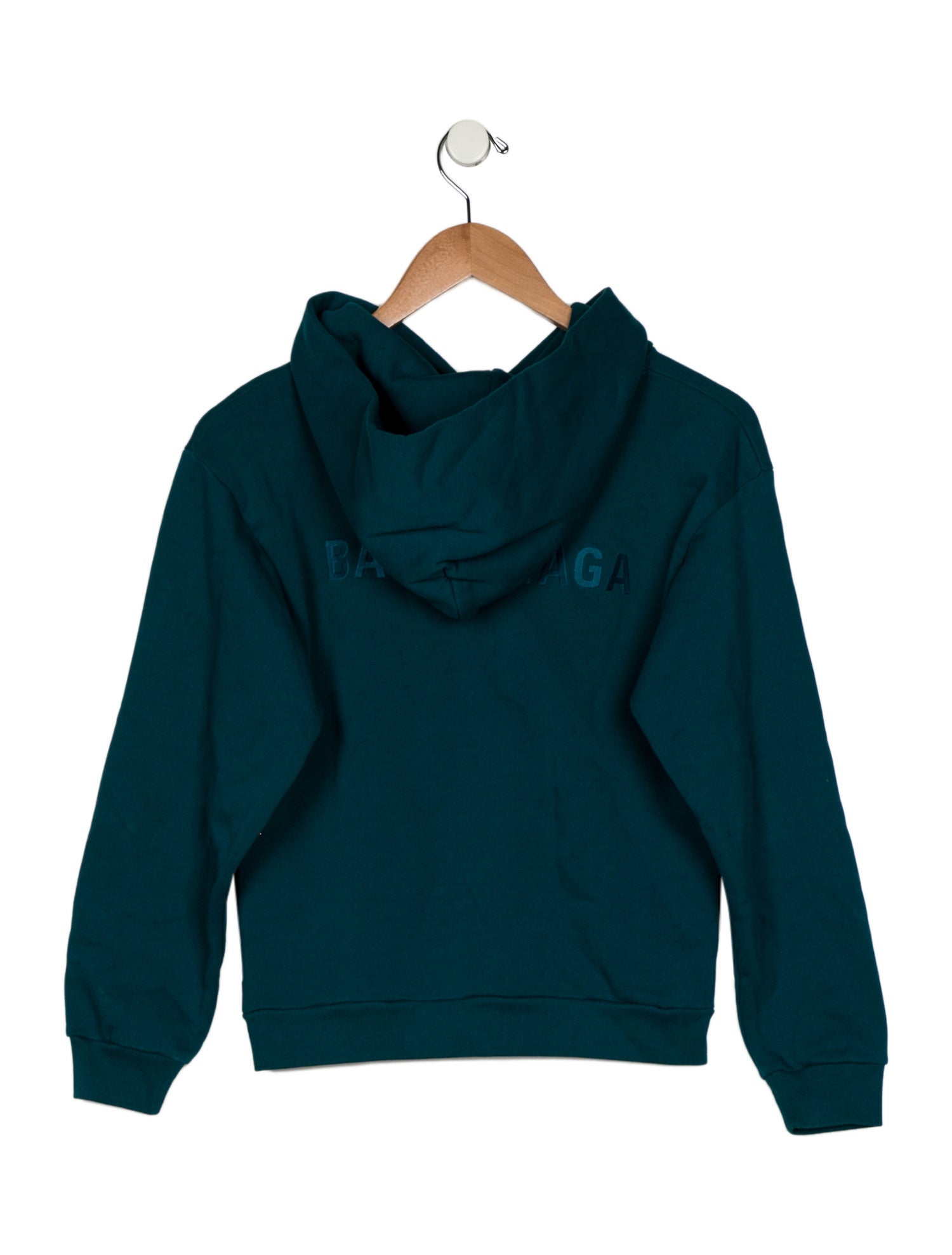 Balenciaga Cotton Blue hoodie