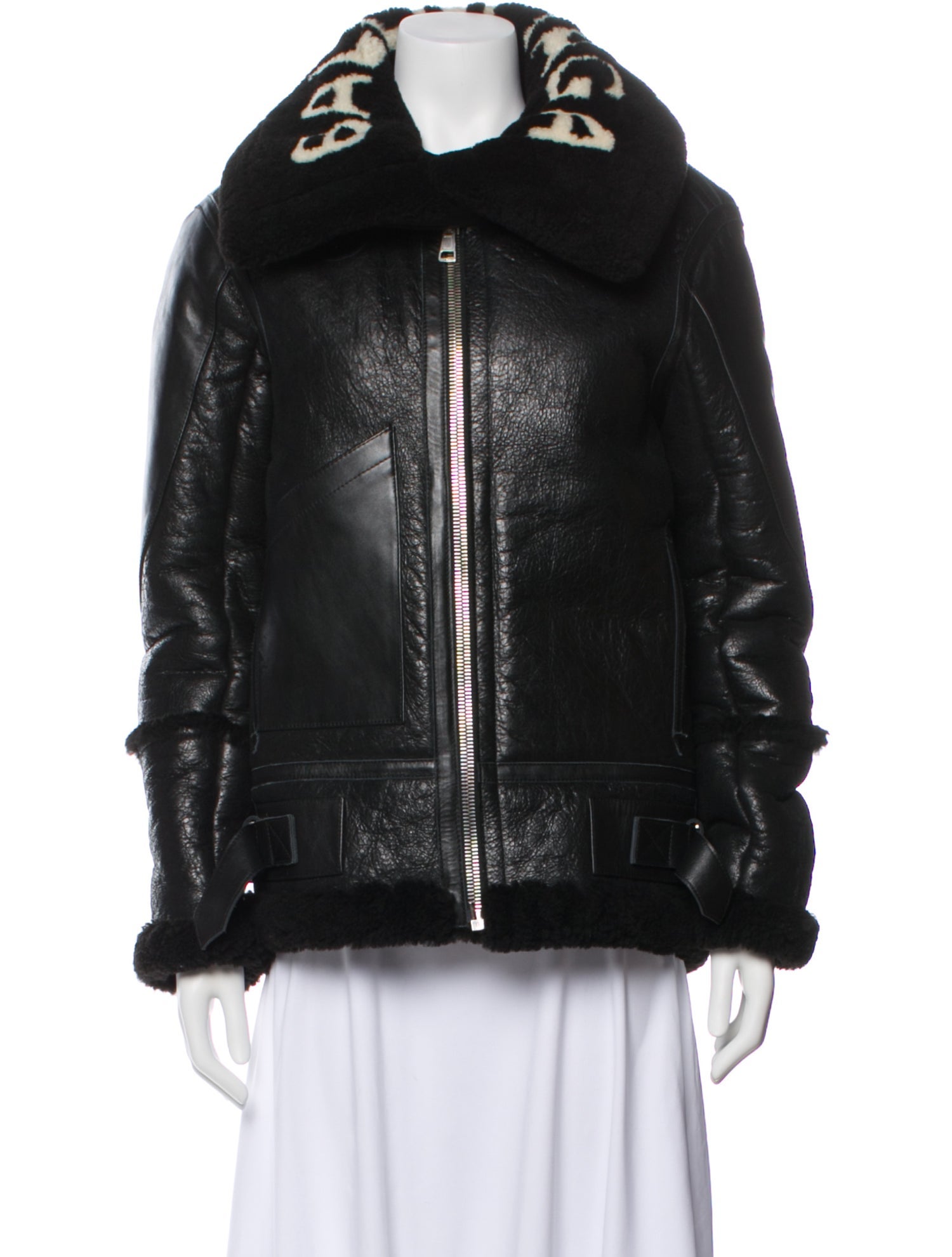 Balenciaga 2017 Lamb Leather Jacket