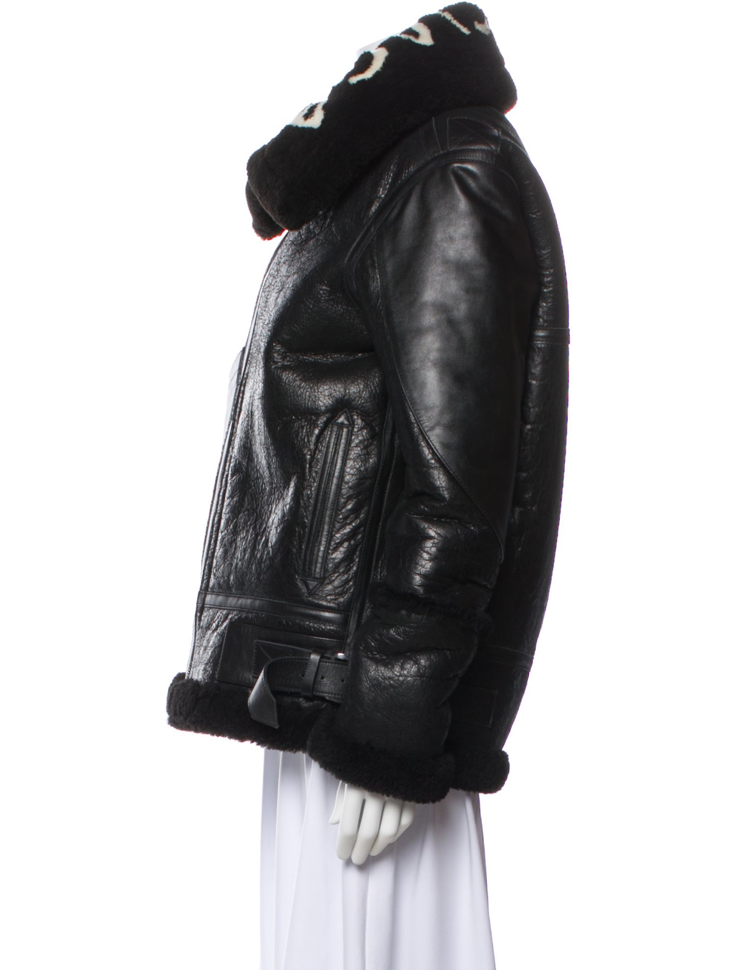 Balenciaga 2017 Lamb Leather Jacket