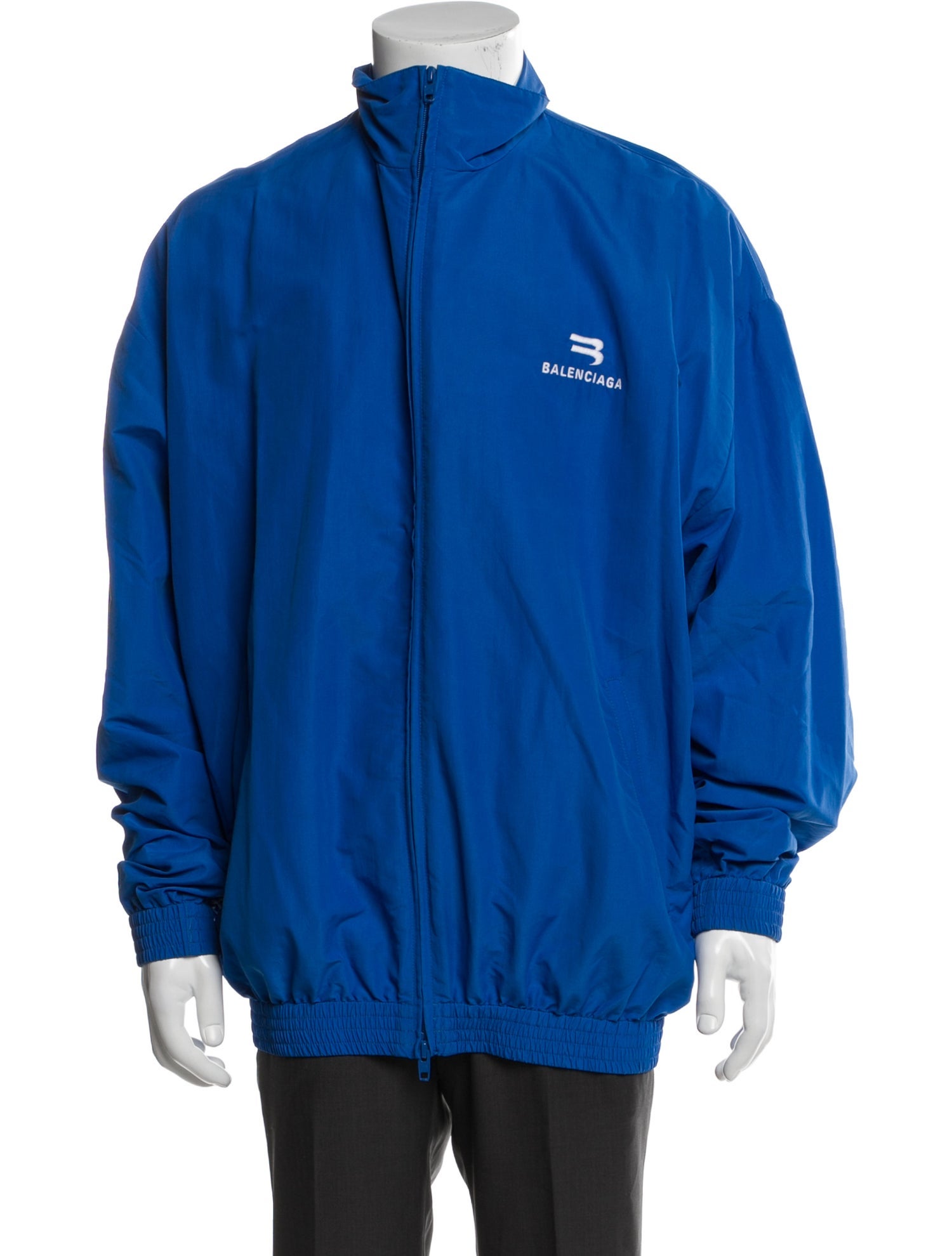 Balenciaga 2021 Sporty B Logo Windbreaker