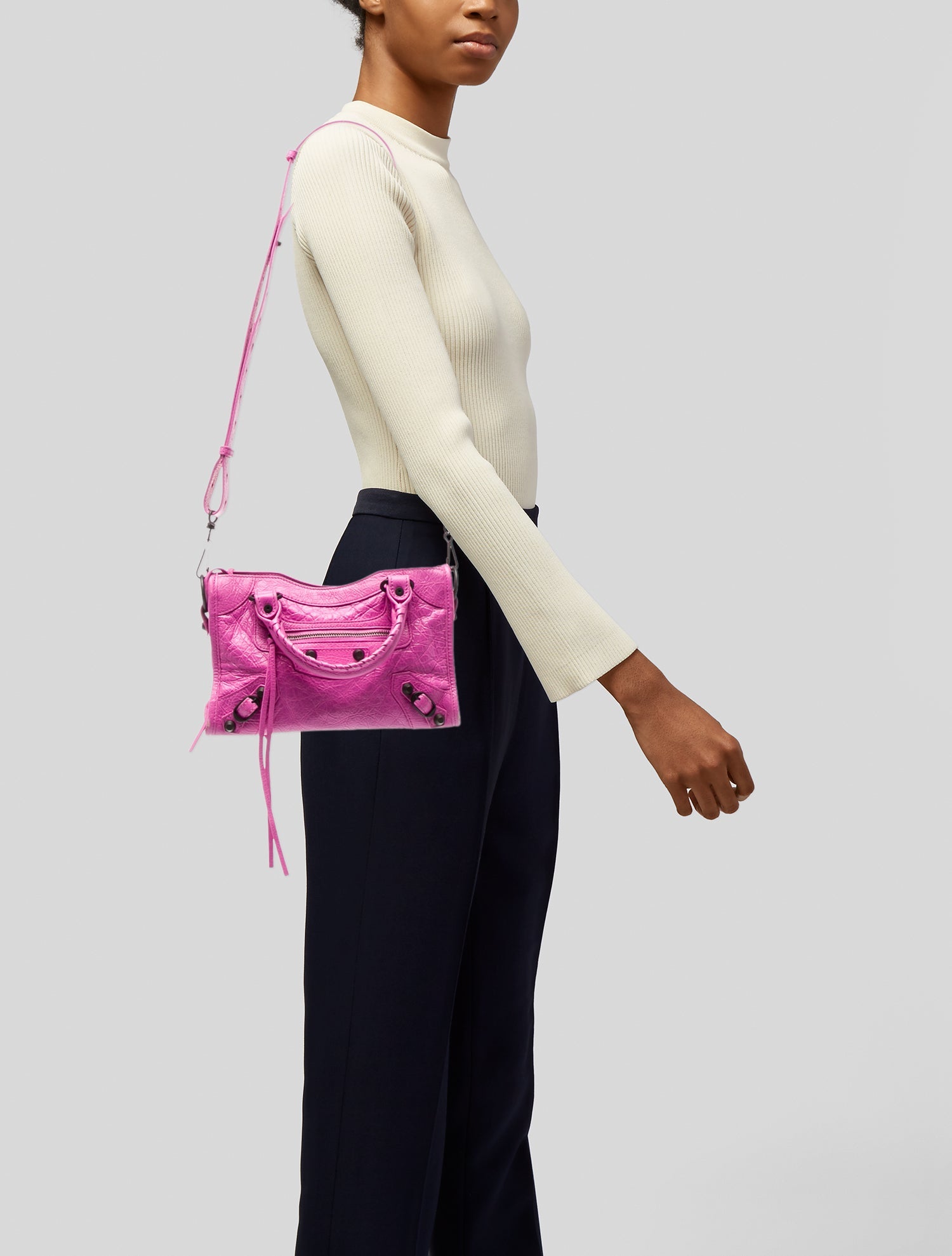 Balenciaga Leather City Mini