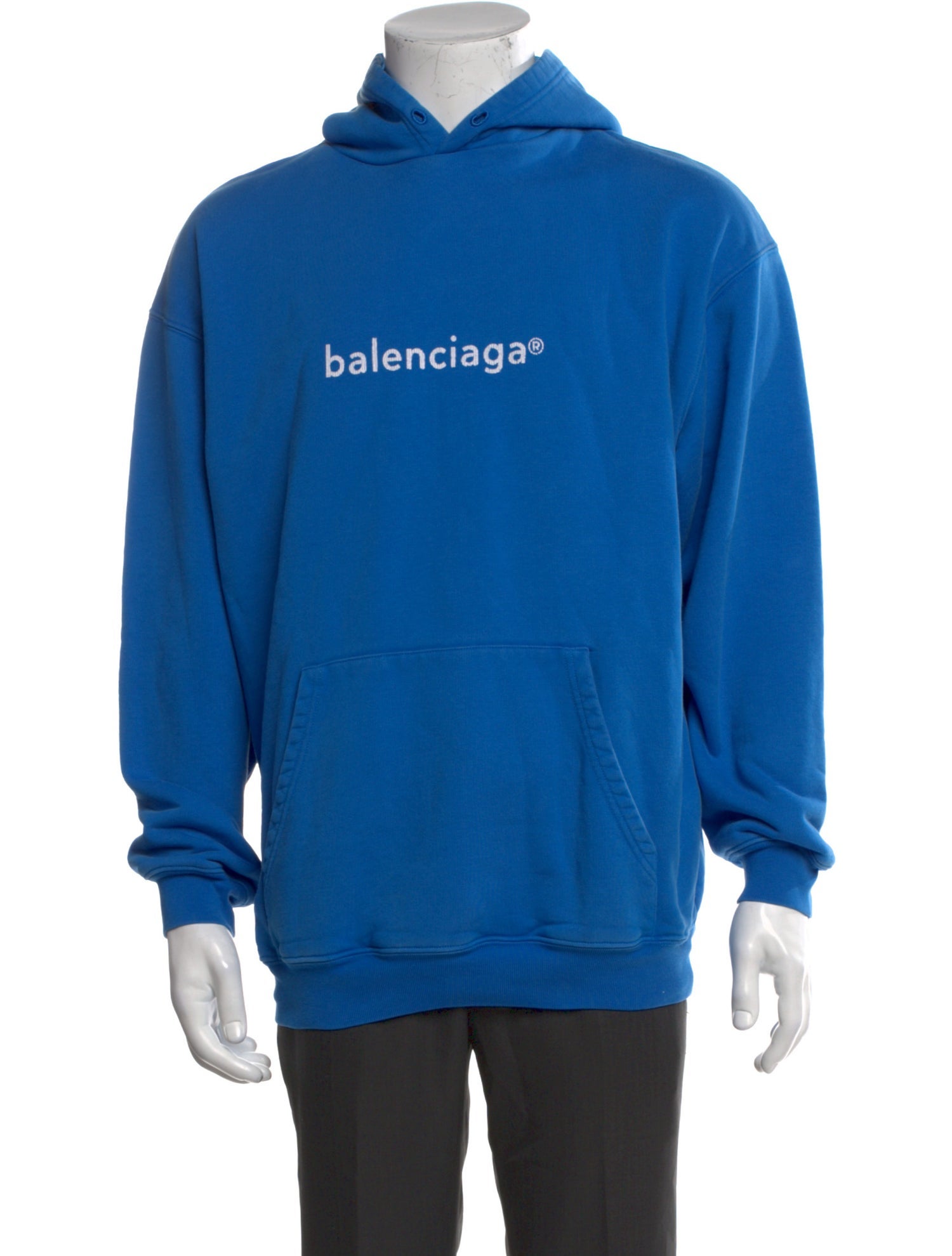 Balenciaga 2020 Copyright Logo Hoodie