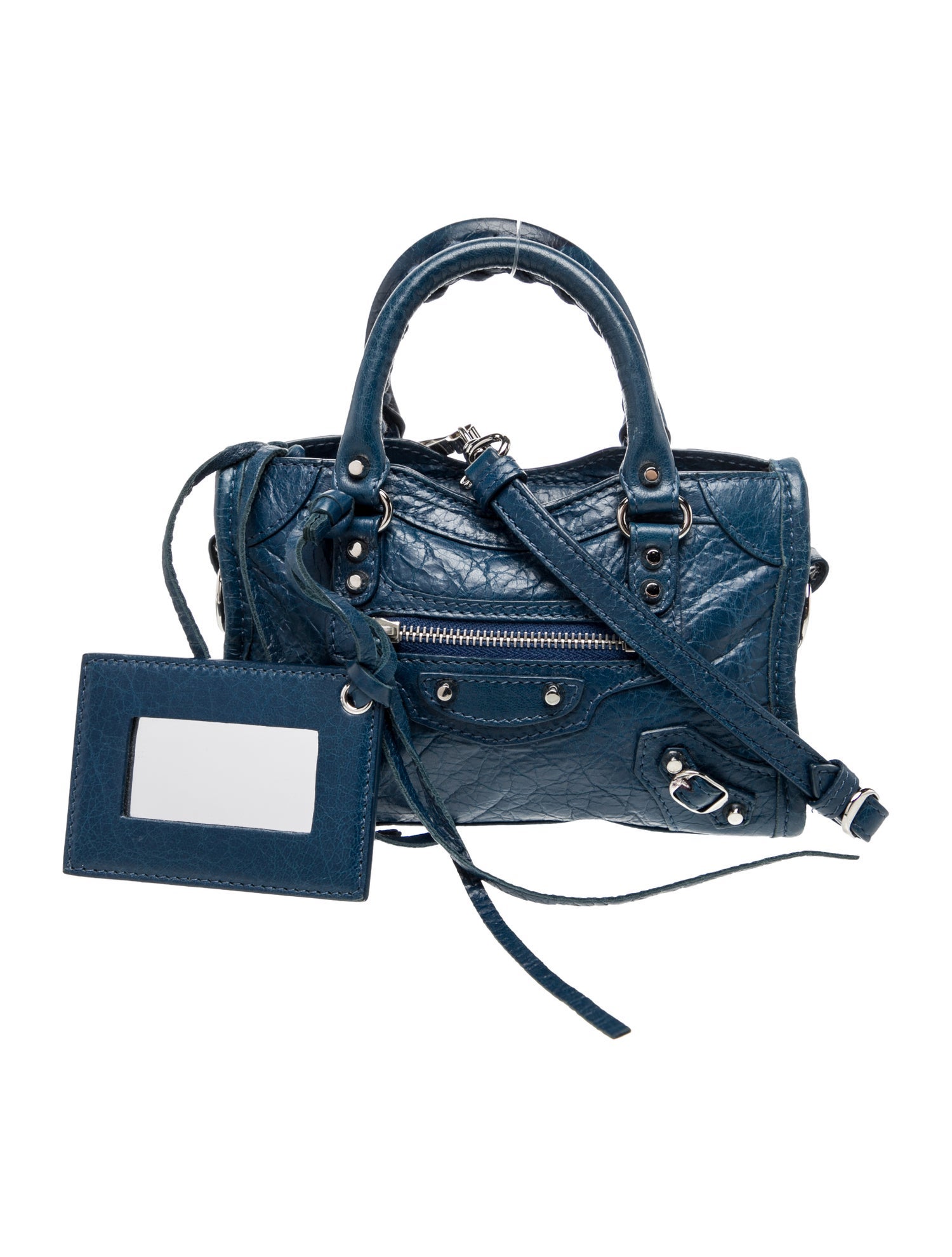 Balenciaga Leather Motocross Classic City Mini