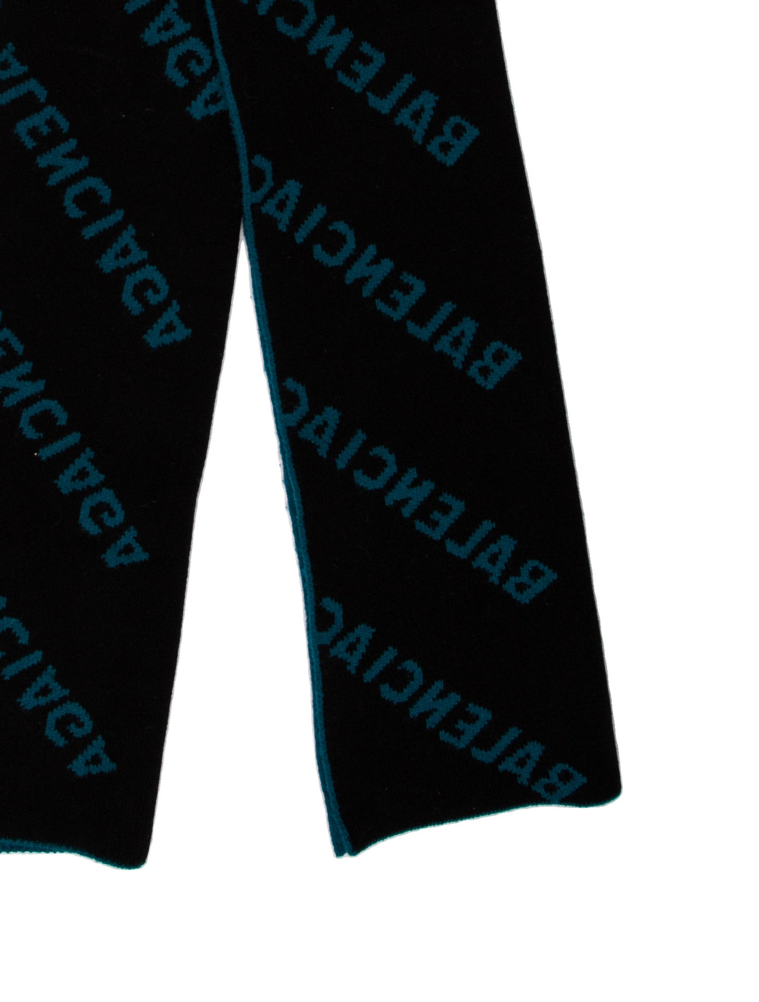 Balenciaga Wool Printed Scarf