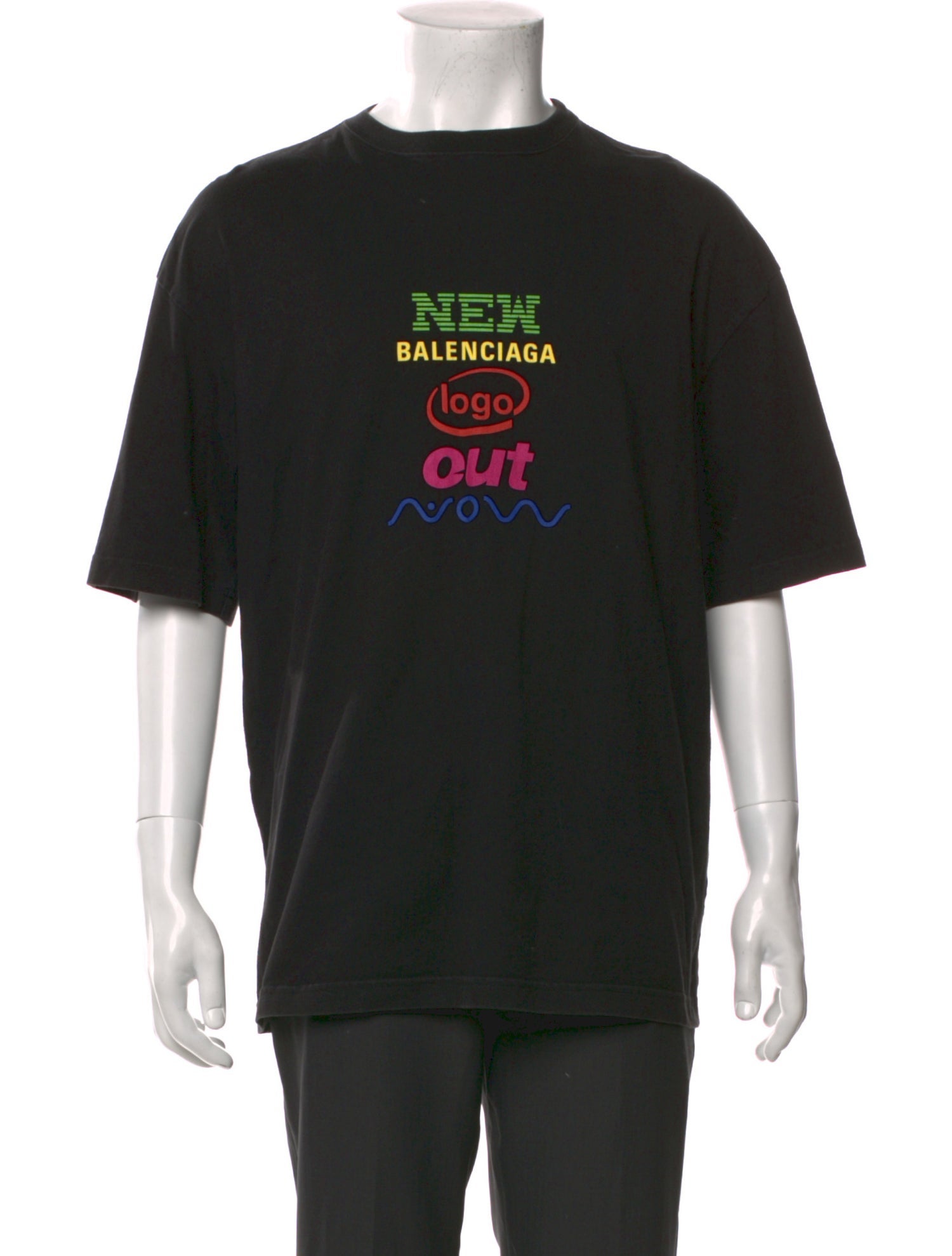 Balenciaga 2017 'New Logo' T-Shirt