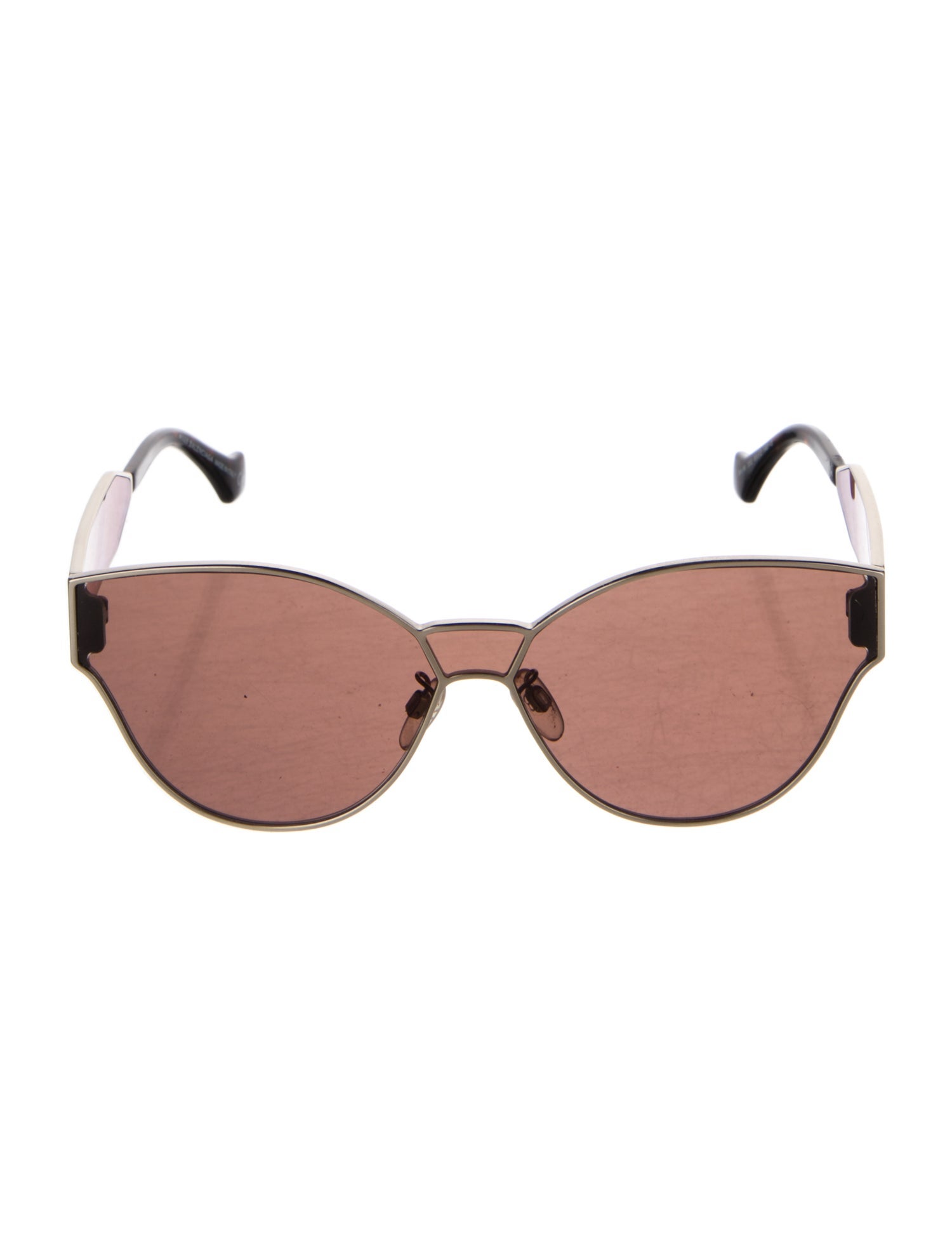 Balenciaga Cat-Eye Tinted Sunglasses