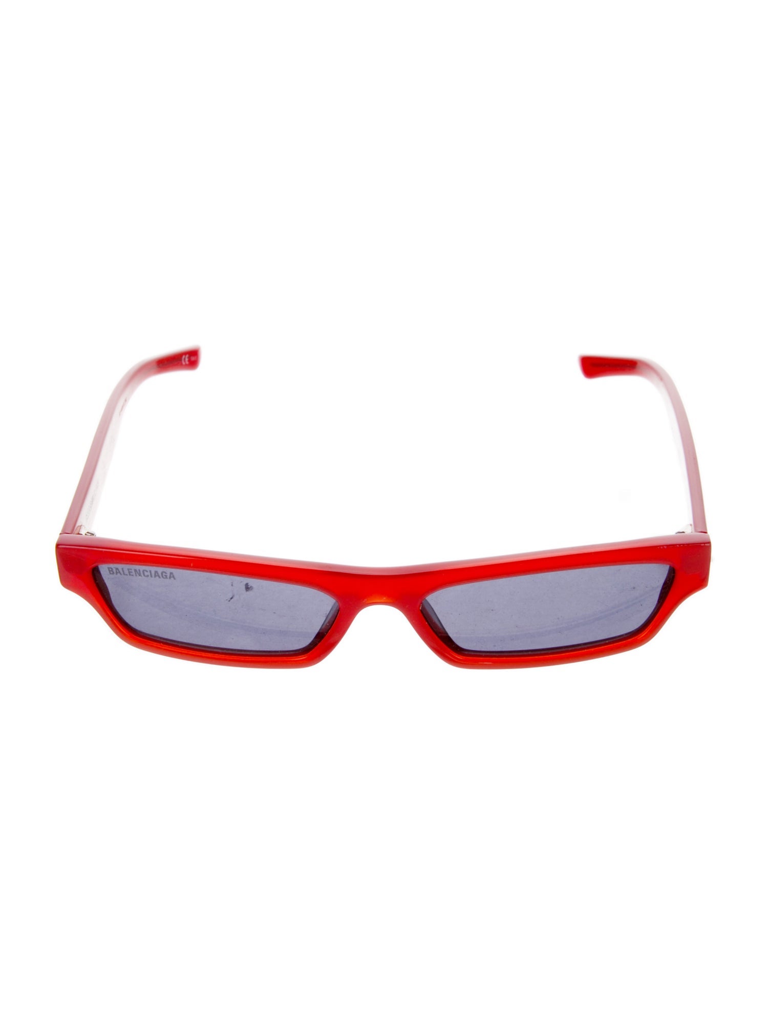 Balenciaga Square Tinted Sunglasses