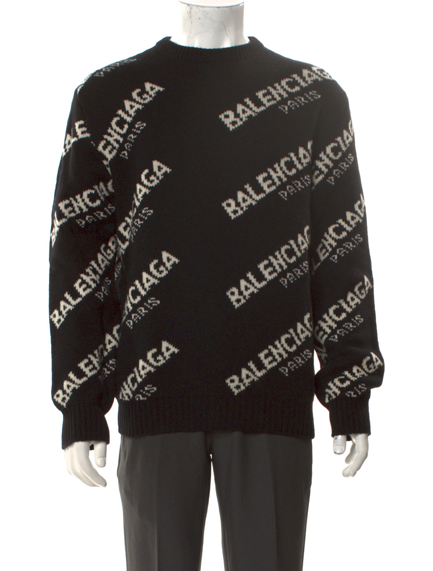 Balenciaga 2017 Graphic Print Pullover