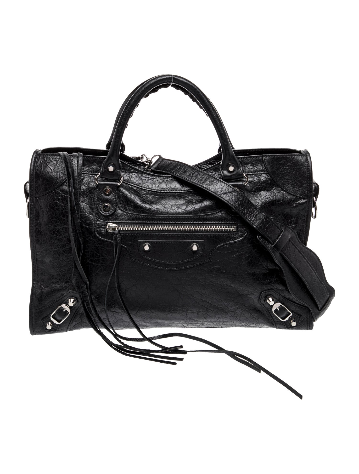 Balenciaga Leather Motocross Classic City