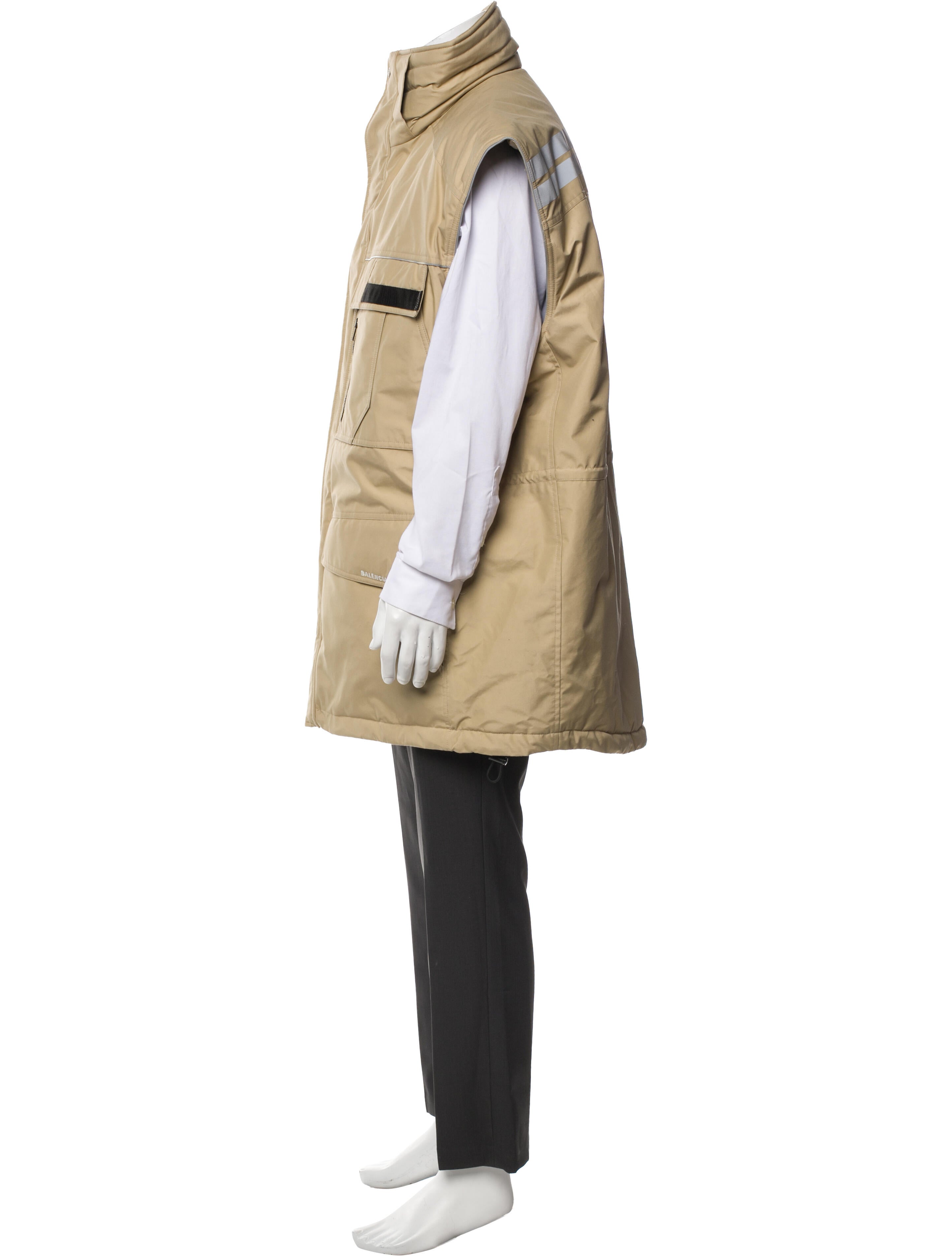 Balenciaga 2018 Signature Logo Parka