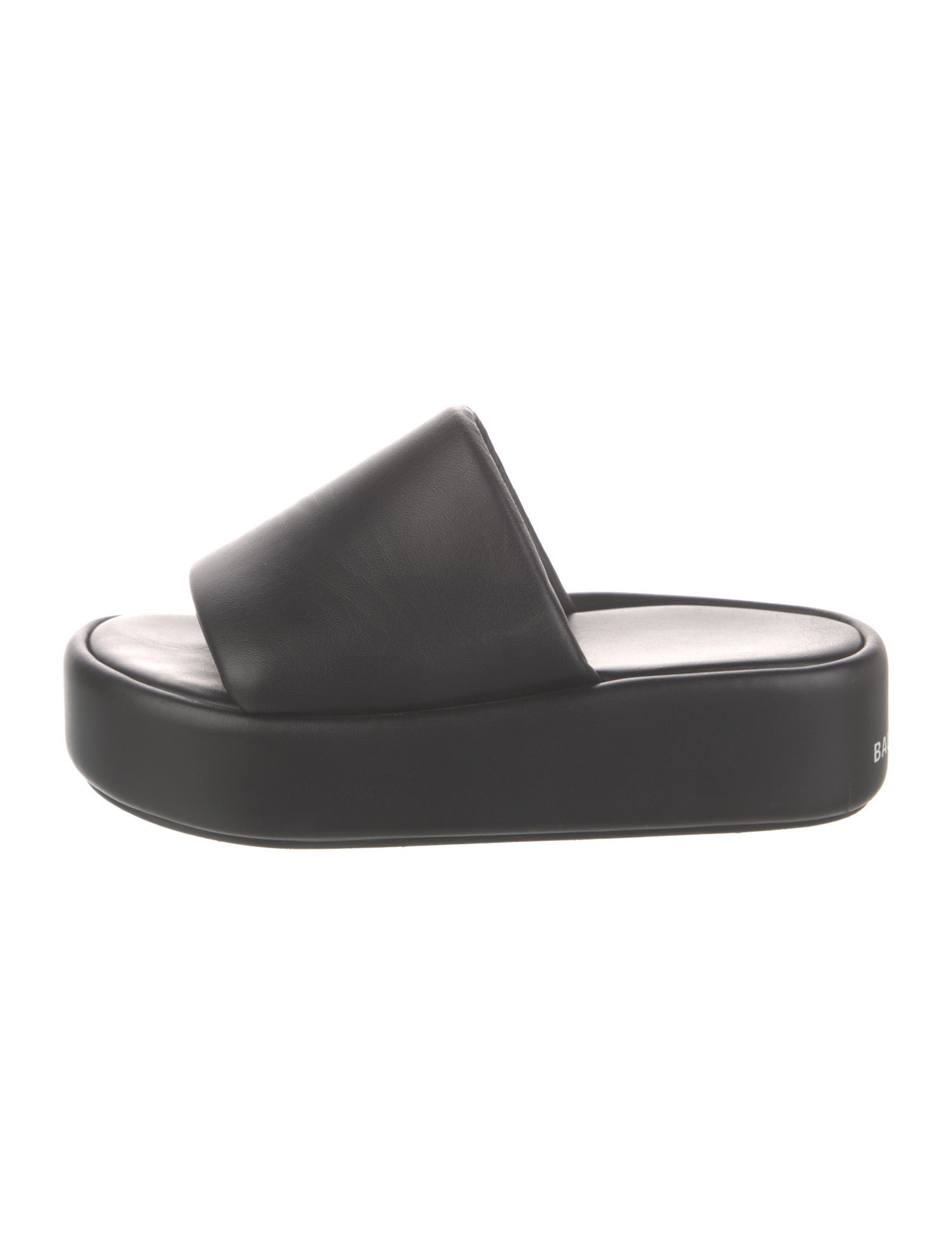 Balenciaga Leather Slides