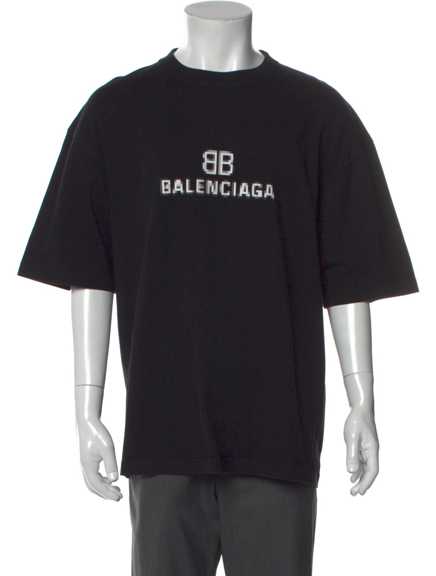 Balenciaga 2021 BB Pixel T-Shirt