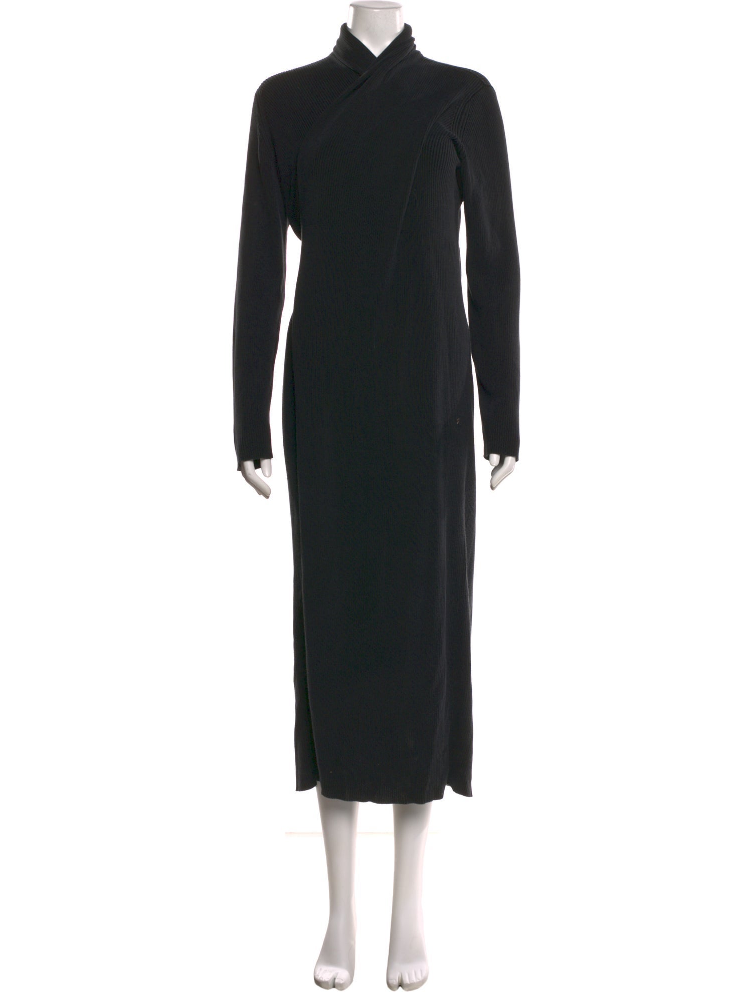 Balenciaga Turtleneck Long Dress