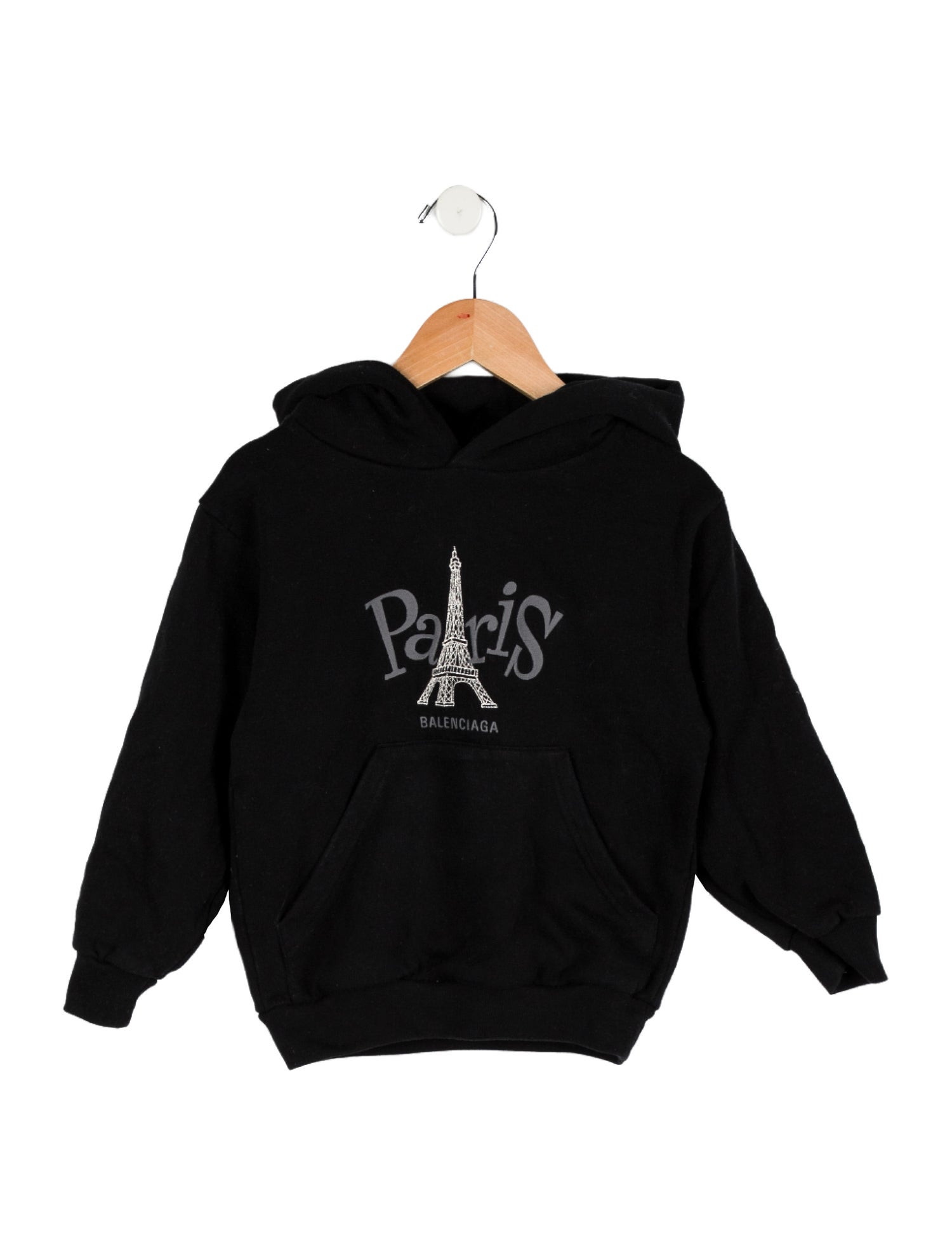 Balenciaga Boys' Eiffel Tower Graphic Hoodie