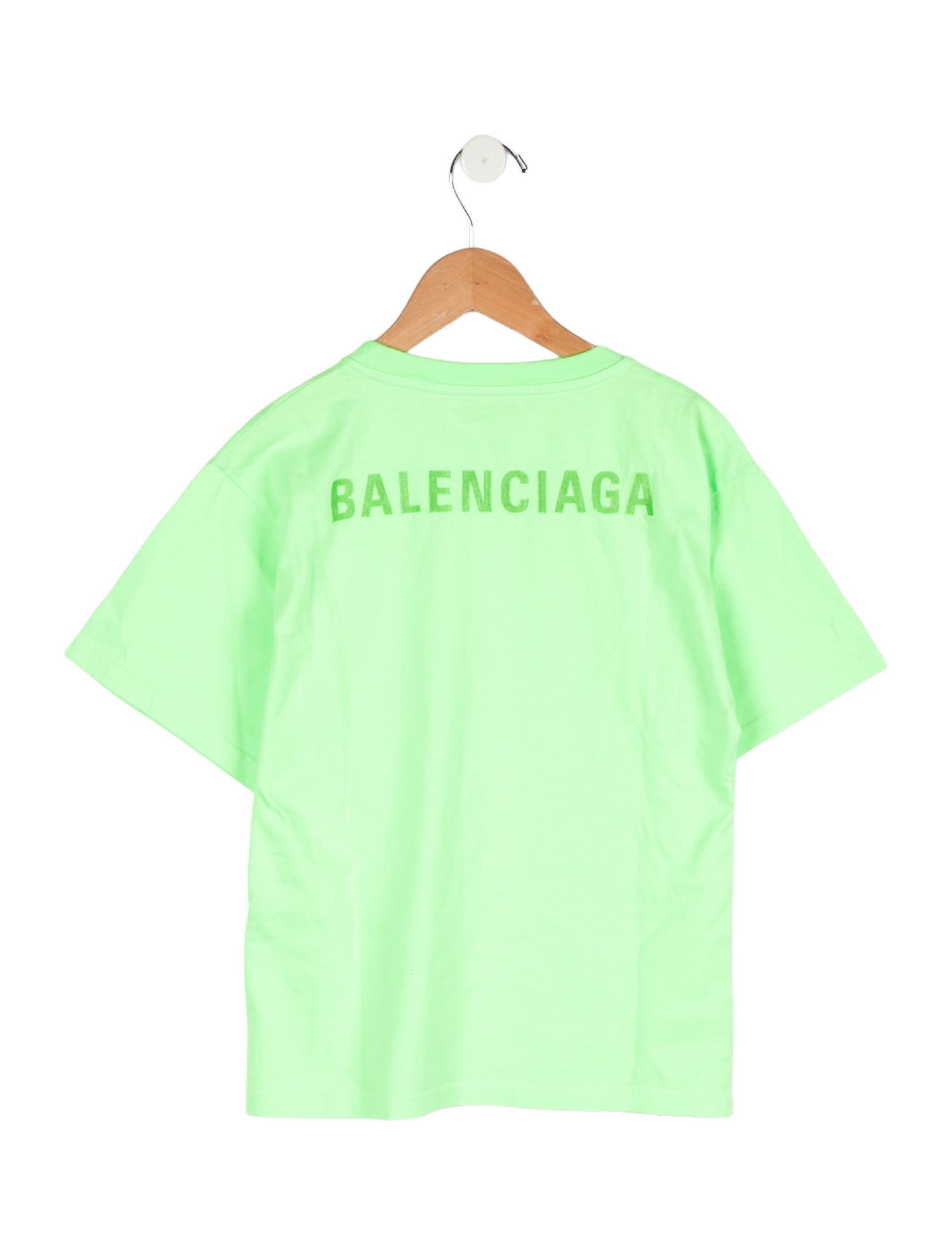 Balenciaga Boys' Logo Short Sleeve Shirt