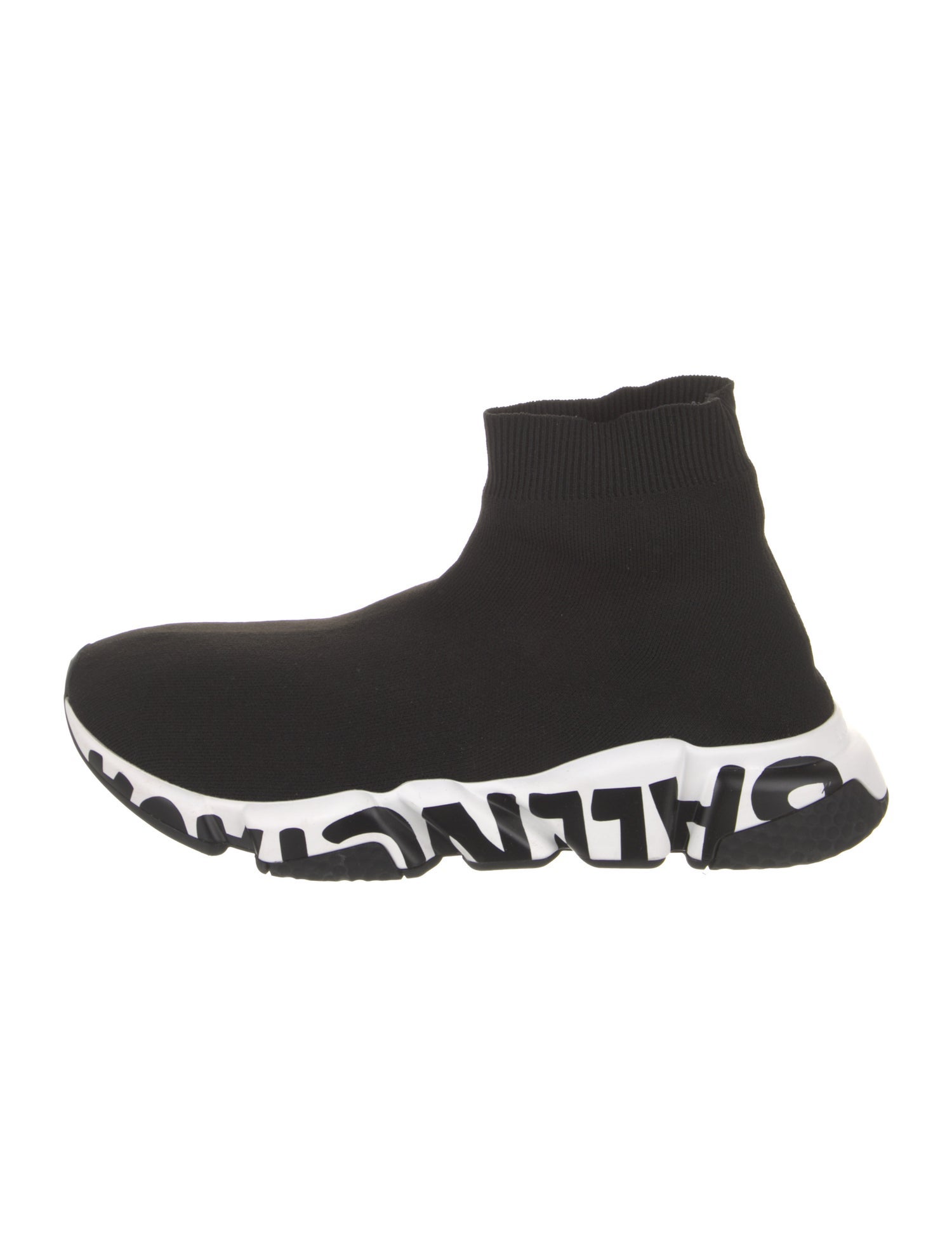 Balenciaga Speed Trainer 'Graffiti' Sock Sneakers