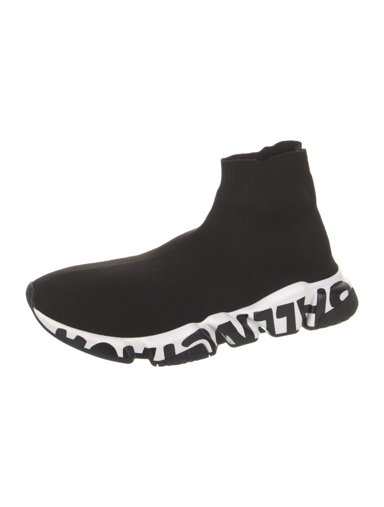 Balenciaga Speed Trainer 'Graffiti' Sock Sneakers