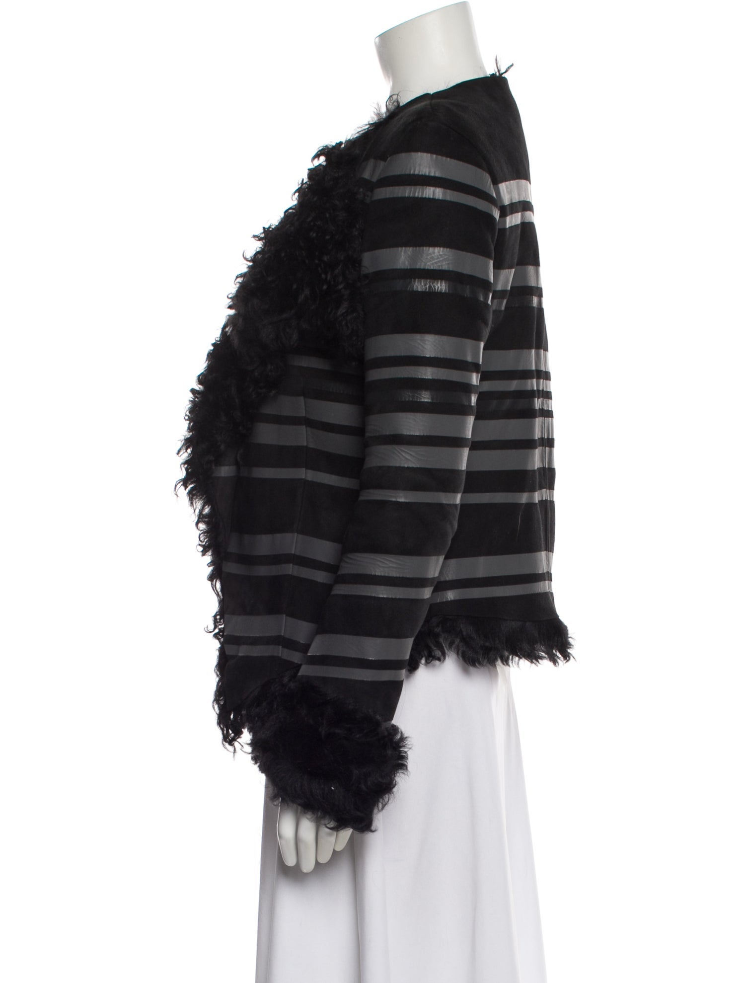 Balenciaga Vintage 2010 Faux Fur Jacket