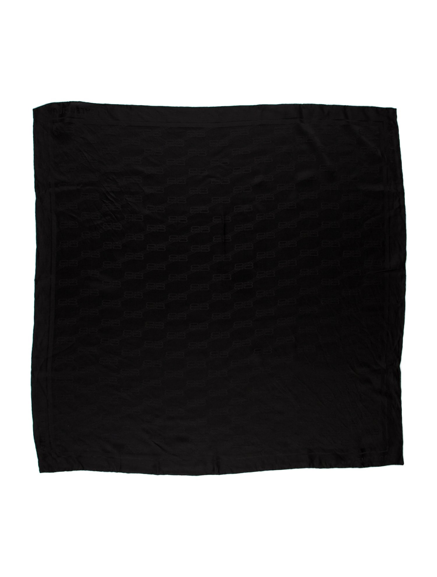 Balenciaga Silk Striped Scarf