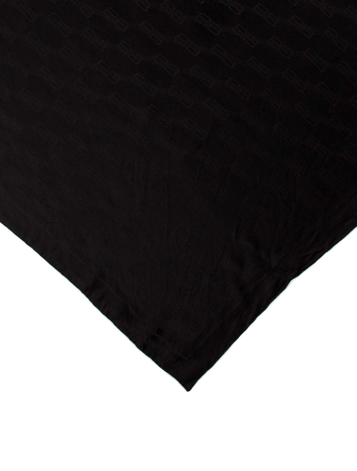 Balenciaga Silk Striped Scarf