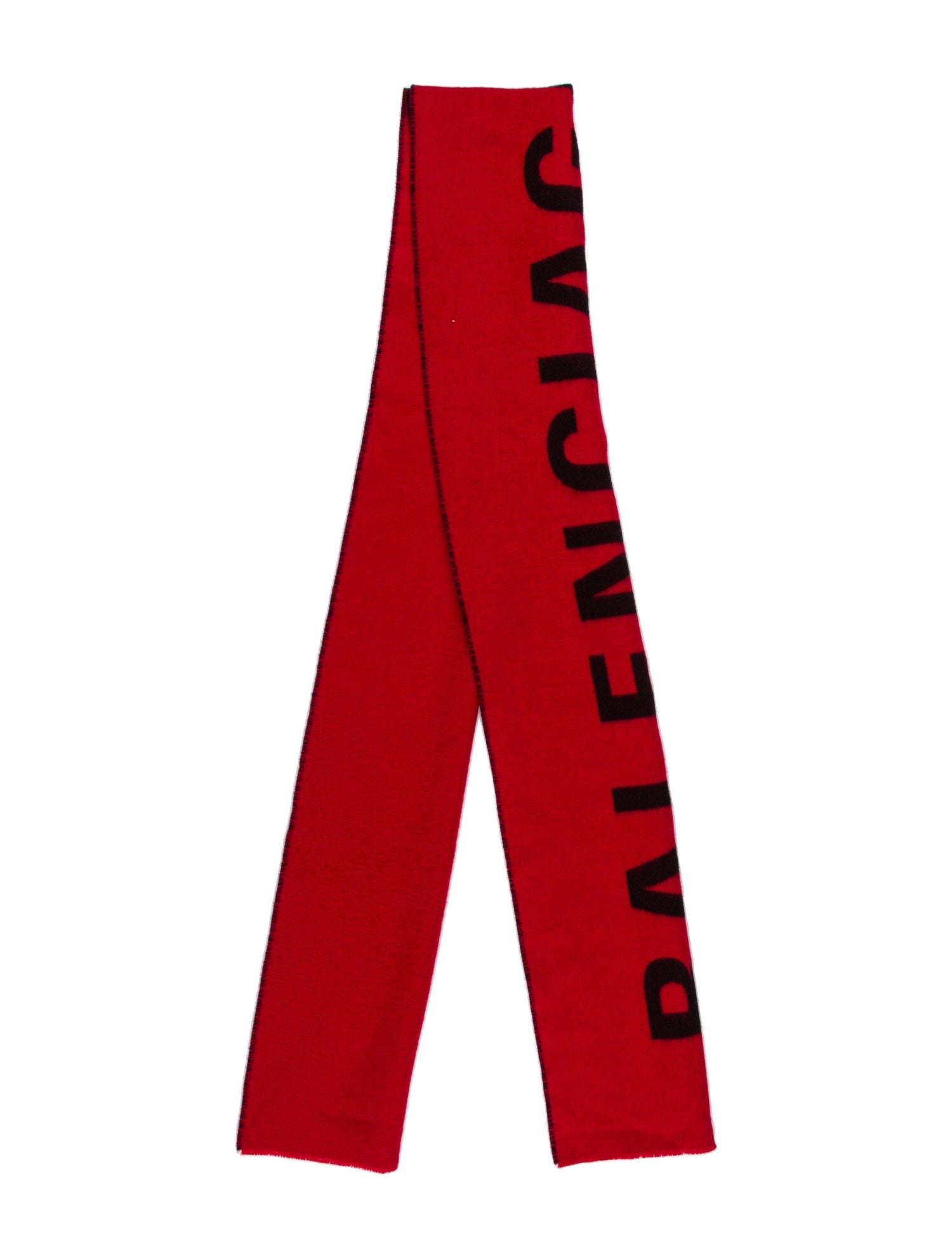 Balenciaga Wool Printed Scarf