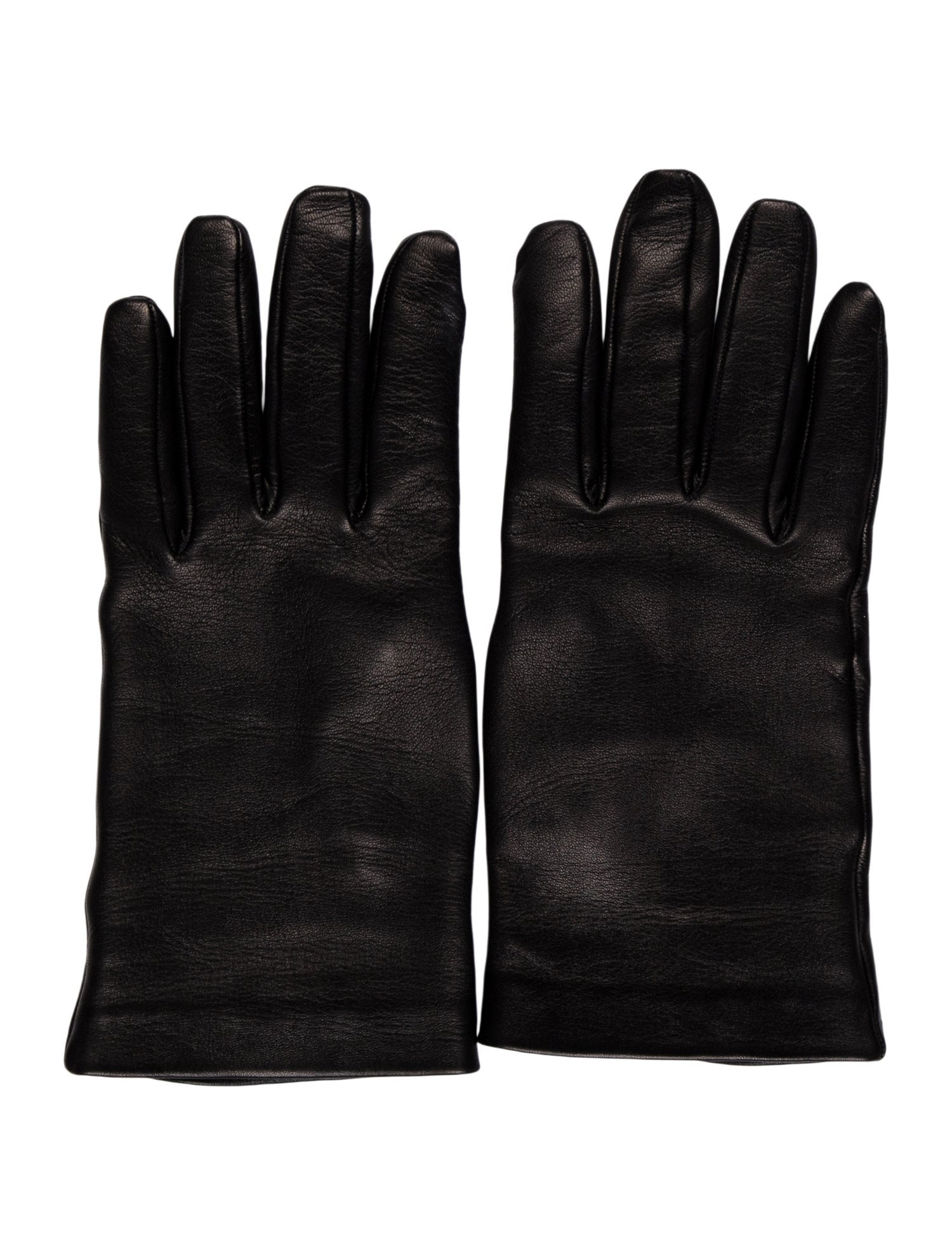 Balenciaga Leather Winter Gloves w/Tags