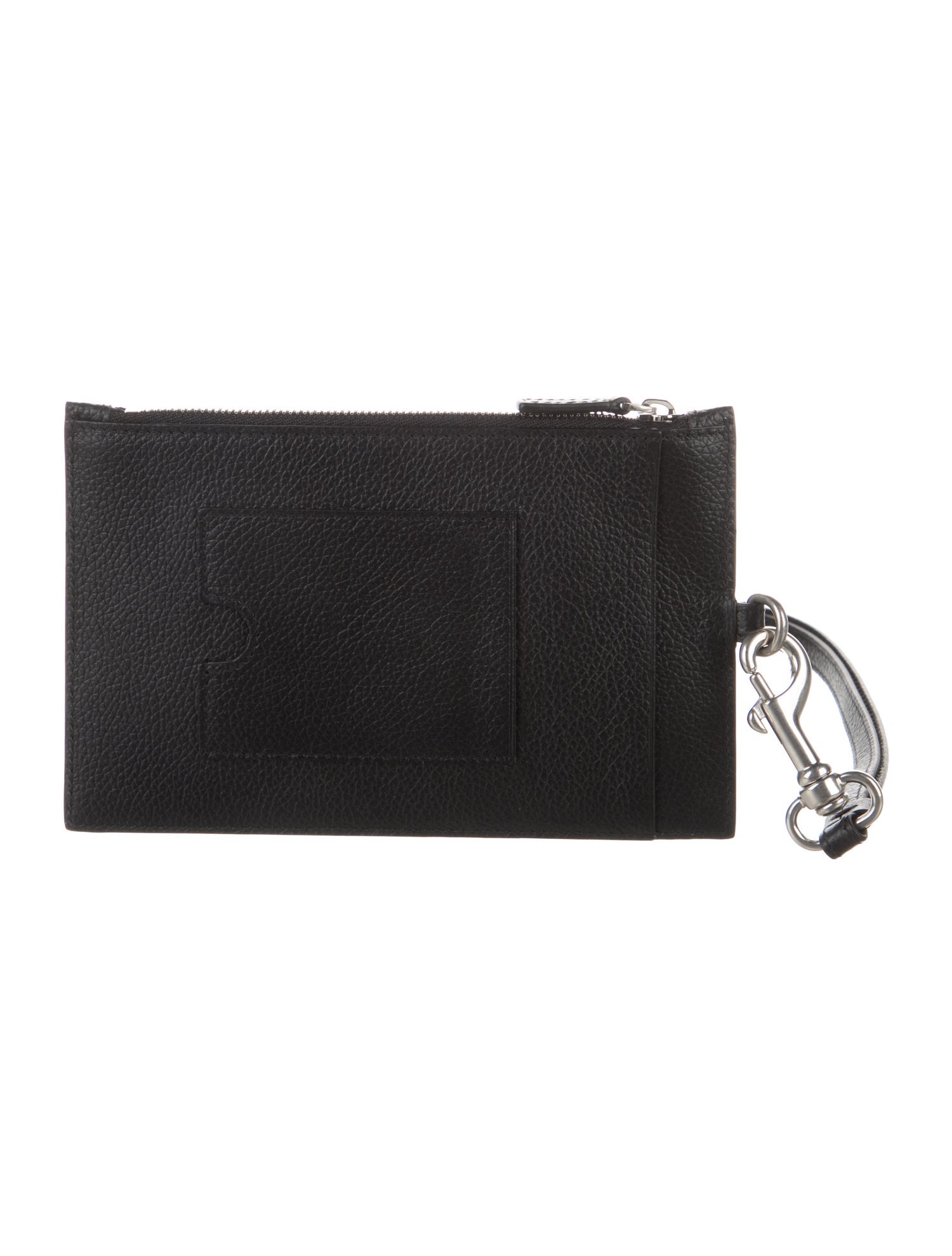 Balenciaga 2021 Signature Logo Wristlet