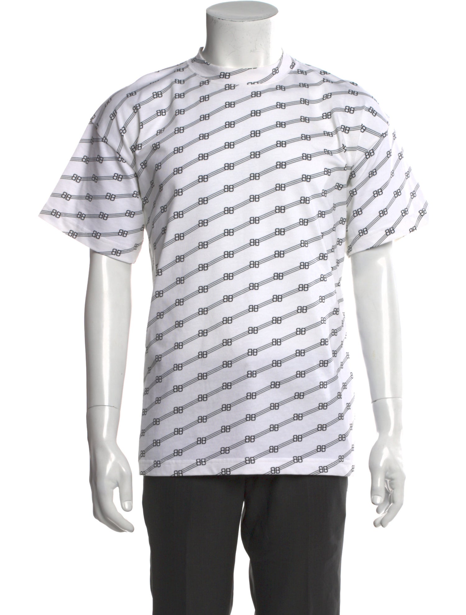 Balenciaga 2020 BB Logo T-Shirt w/ Tags