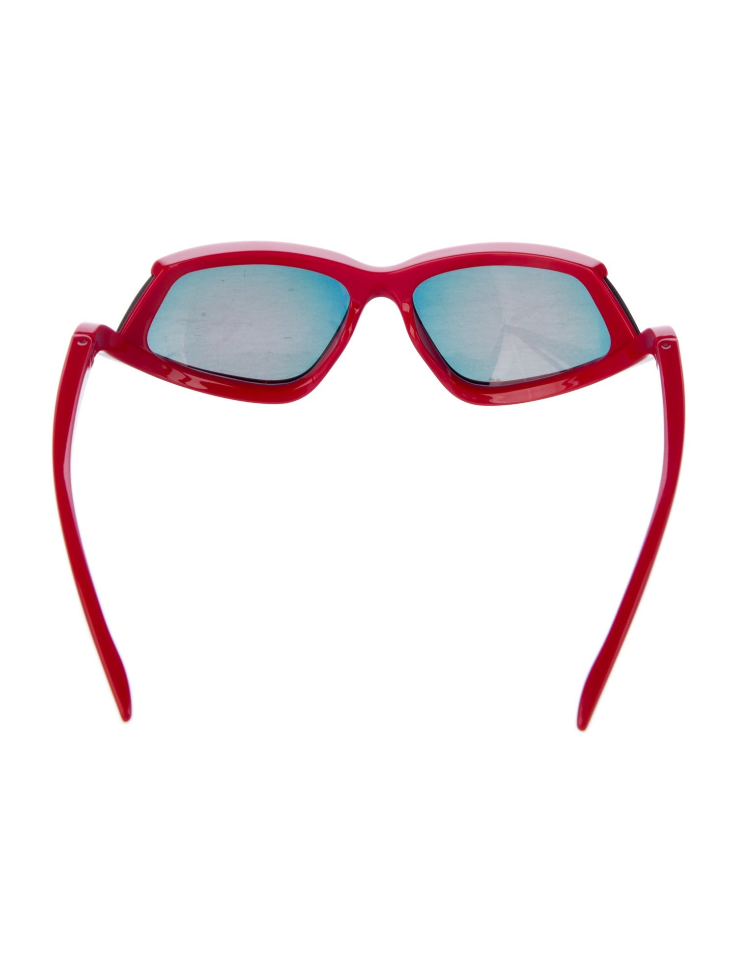 Balenciaga Cat-Eye Mirrored Sunglasses