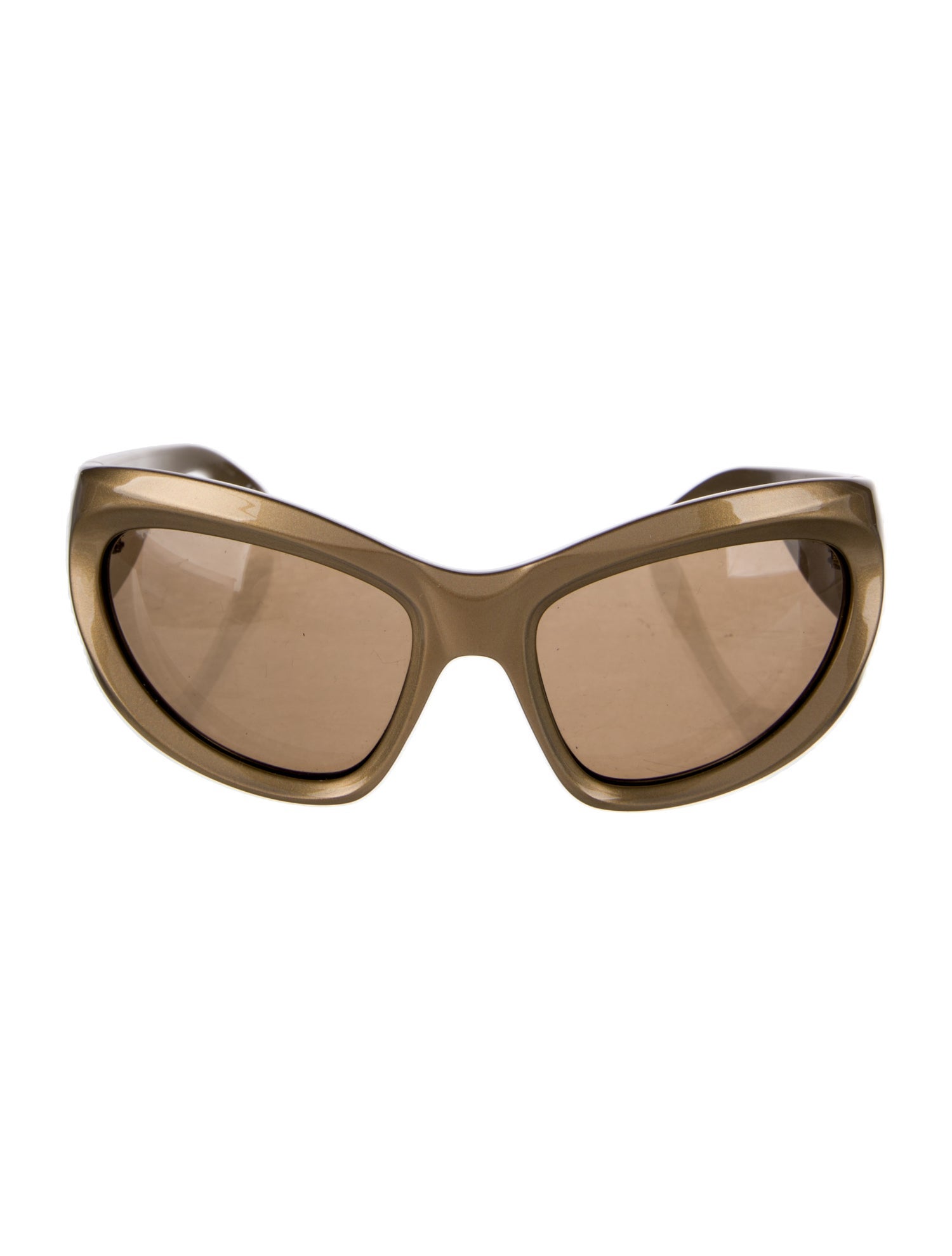 Balenciaga Oversize Tinted Sunglasses