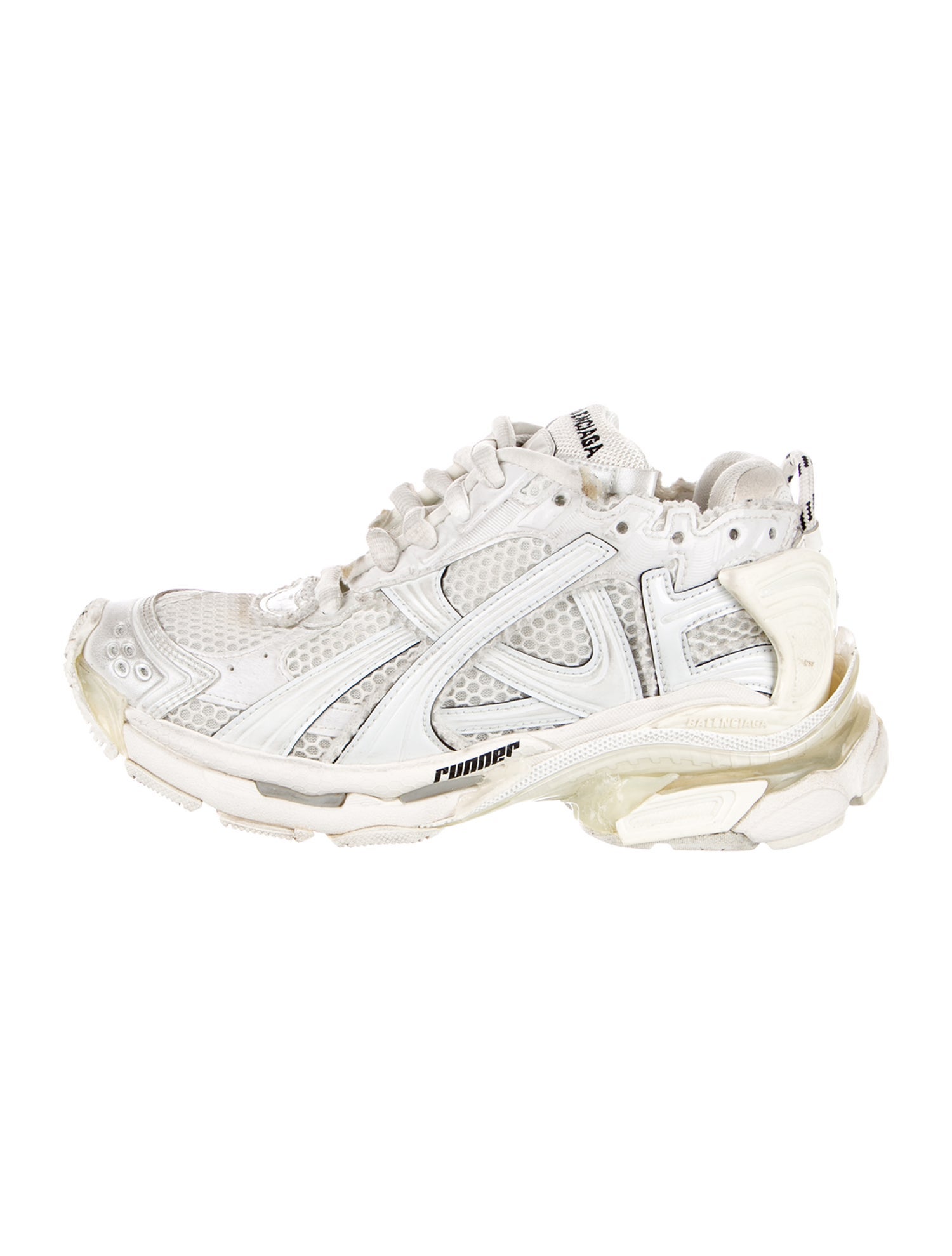 Balenciaga Mesh Printed Sneakers