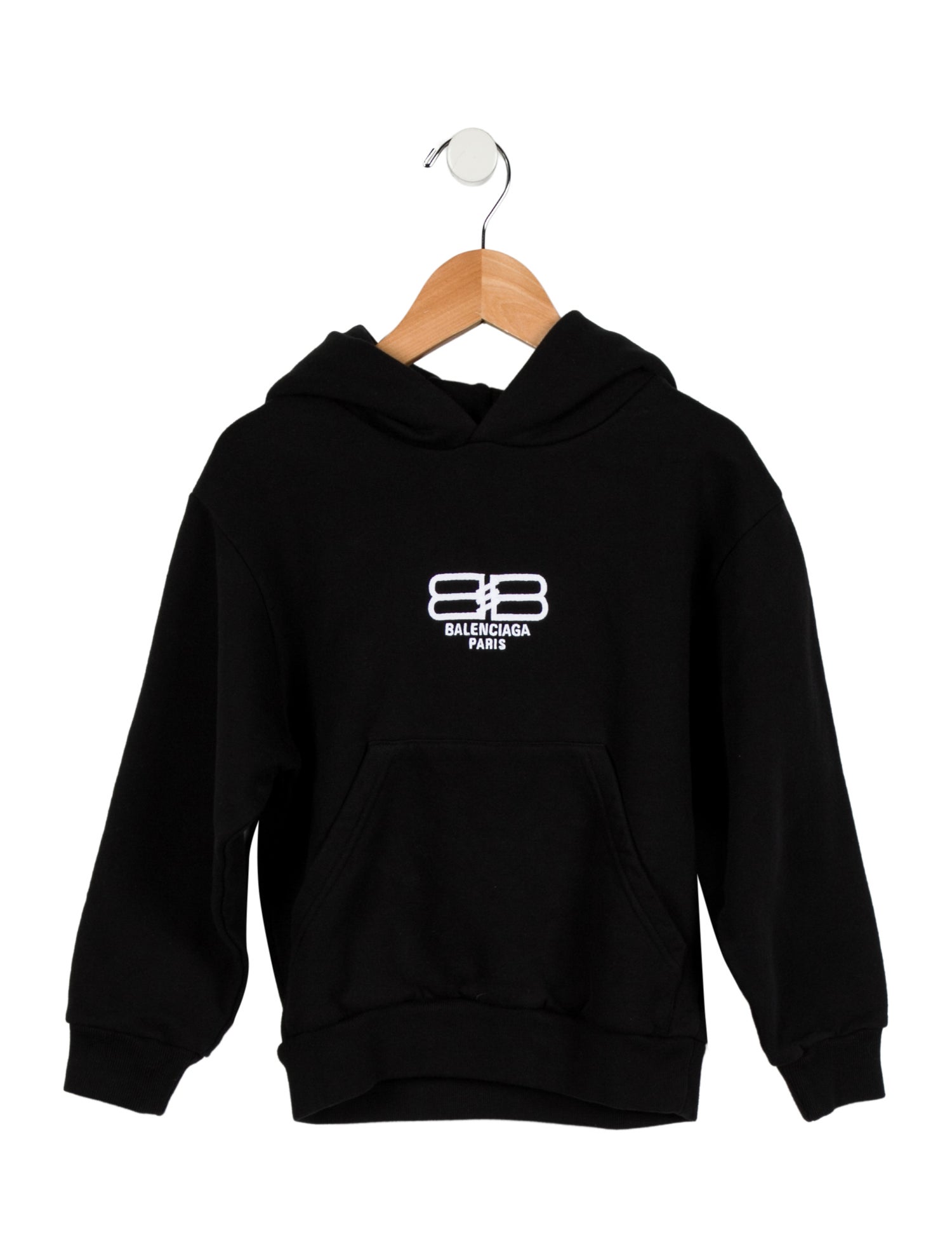 Balenciaga Boys' Logo Print Hoodie