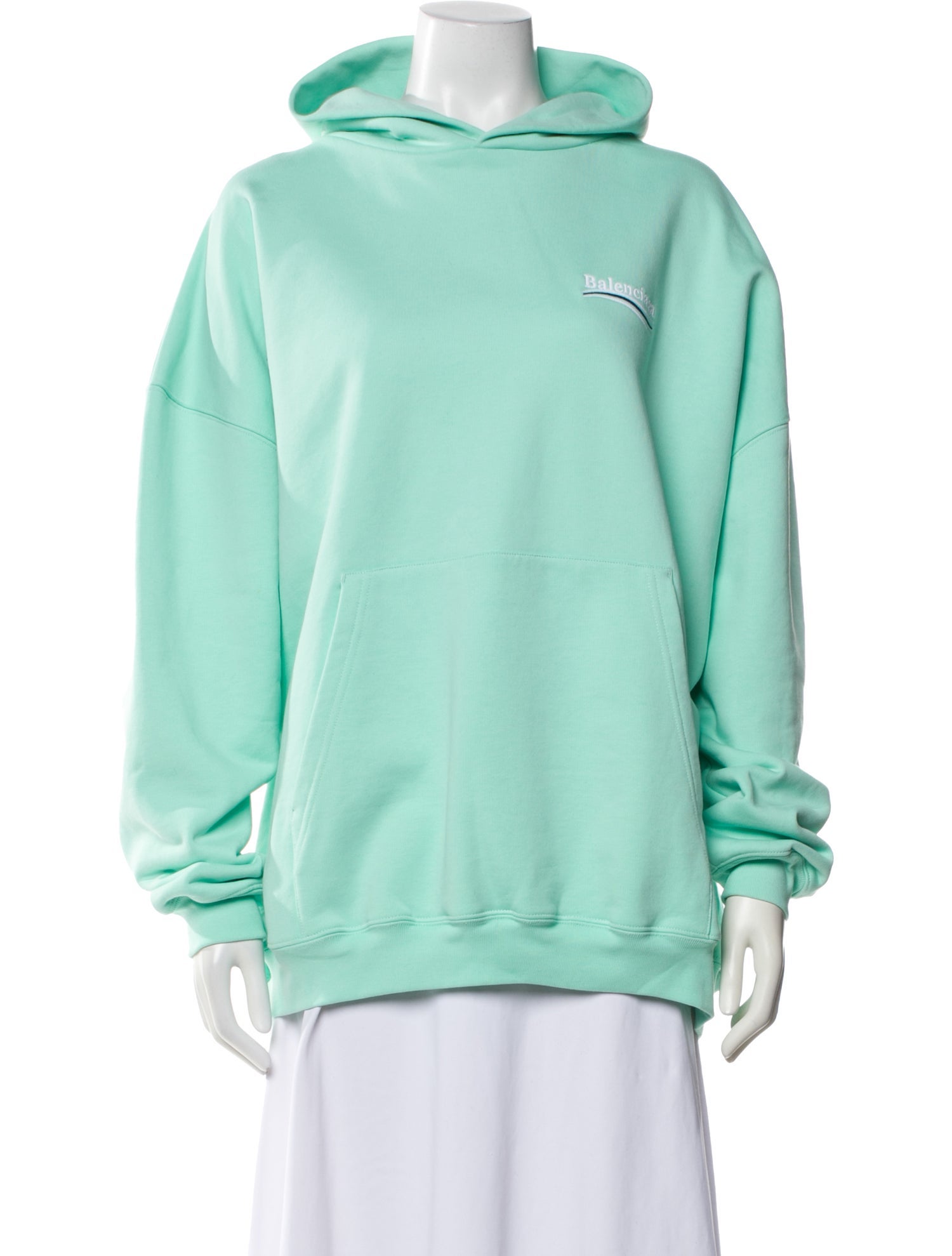 Balenciaga Campaign V-Neck Hoodie w/ Tags