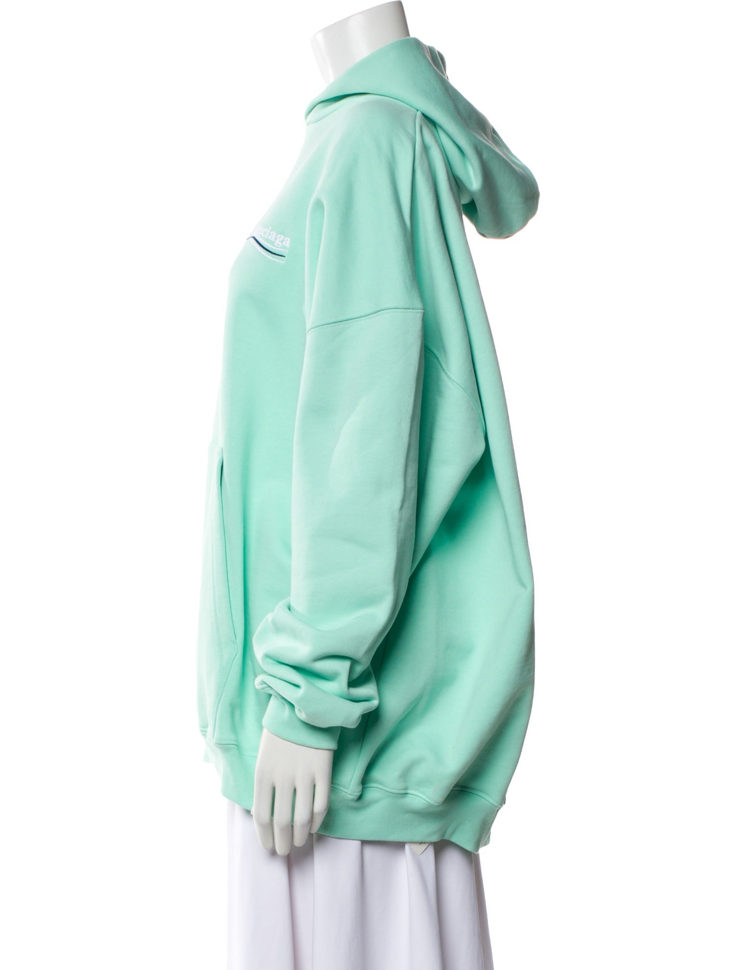 Balenciaga Campaign V-Neck Hoodie w/ Tags