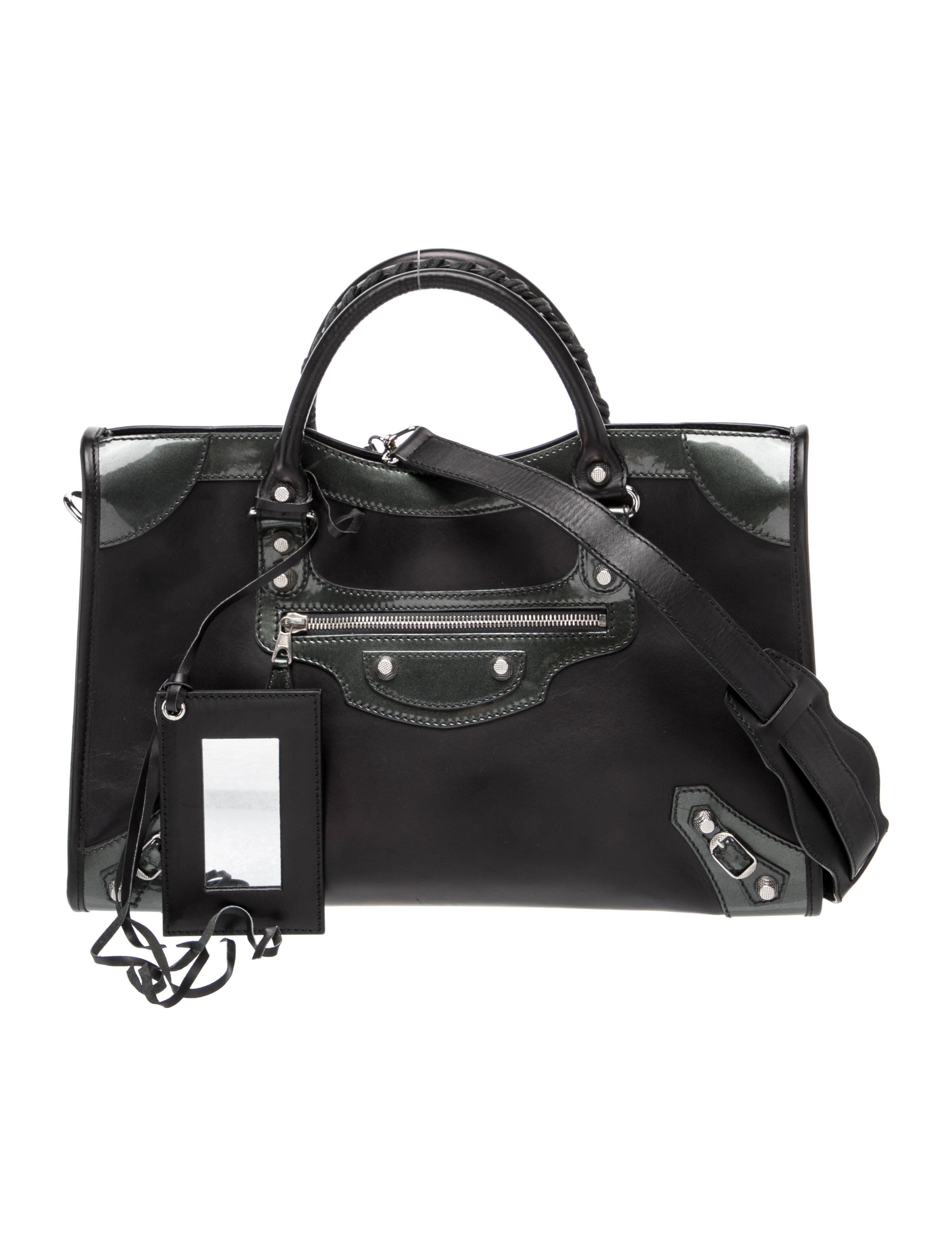 Balenciaga Leather Motocross City Giant