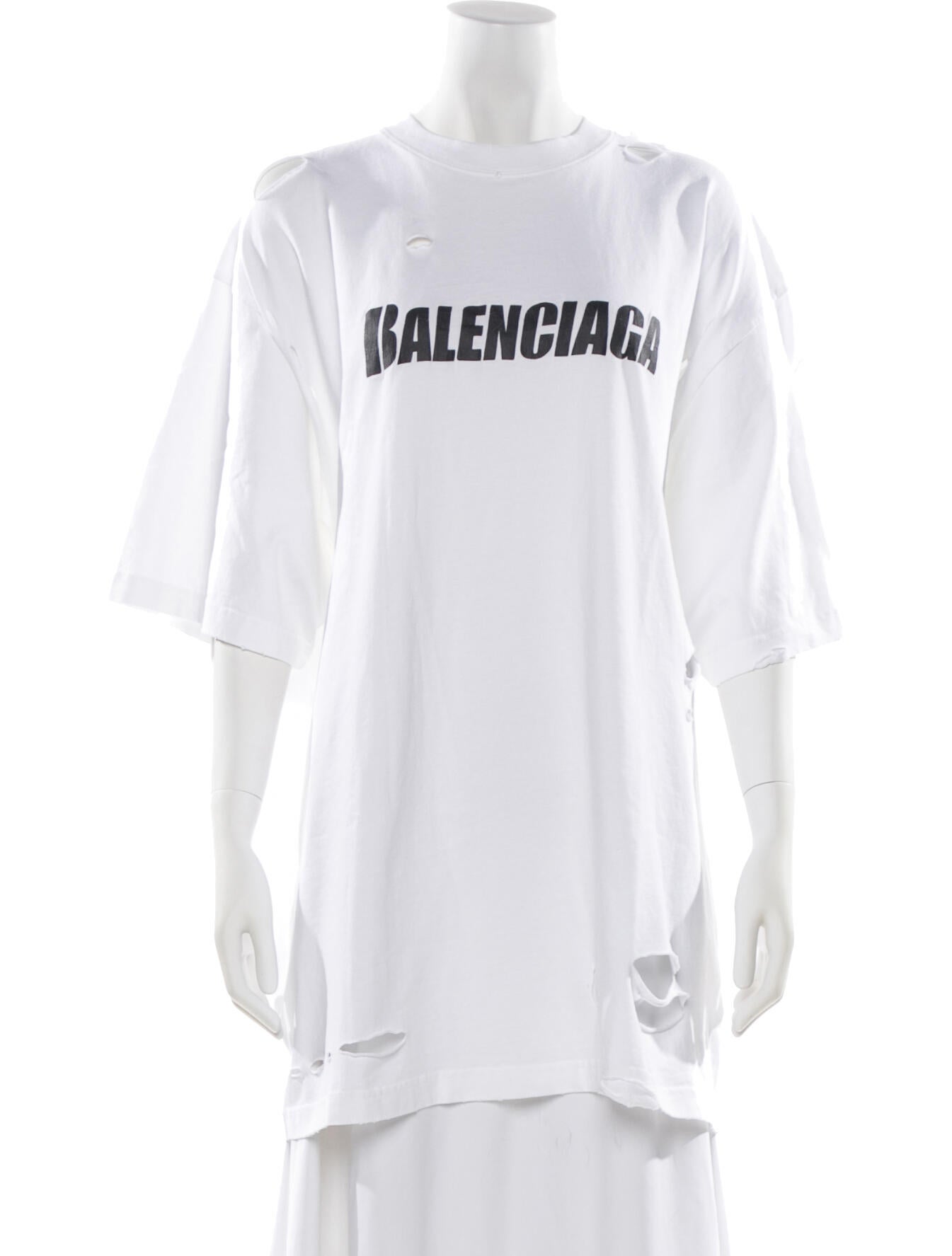 Balenciaga 2021 Graphic Print T-Shirt