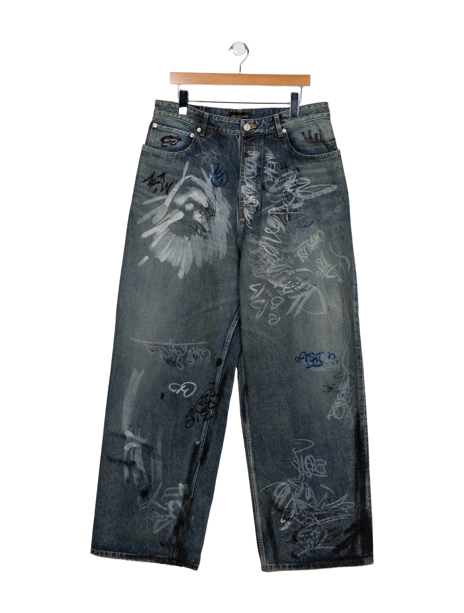 Balenciaga 2023 Relaxed Fit Jeans w/ Tags